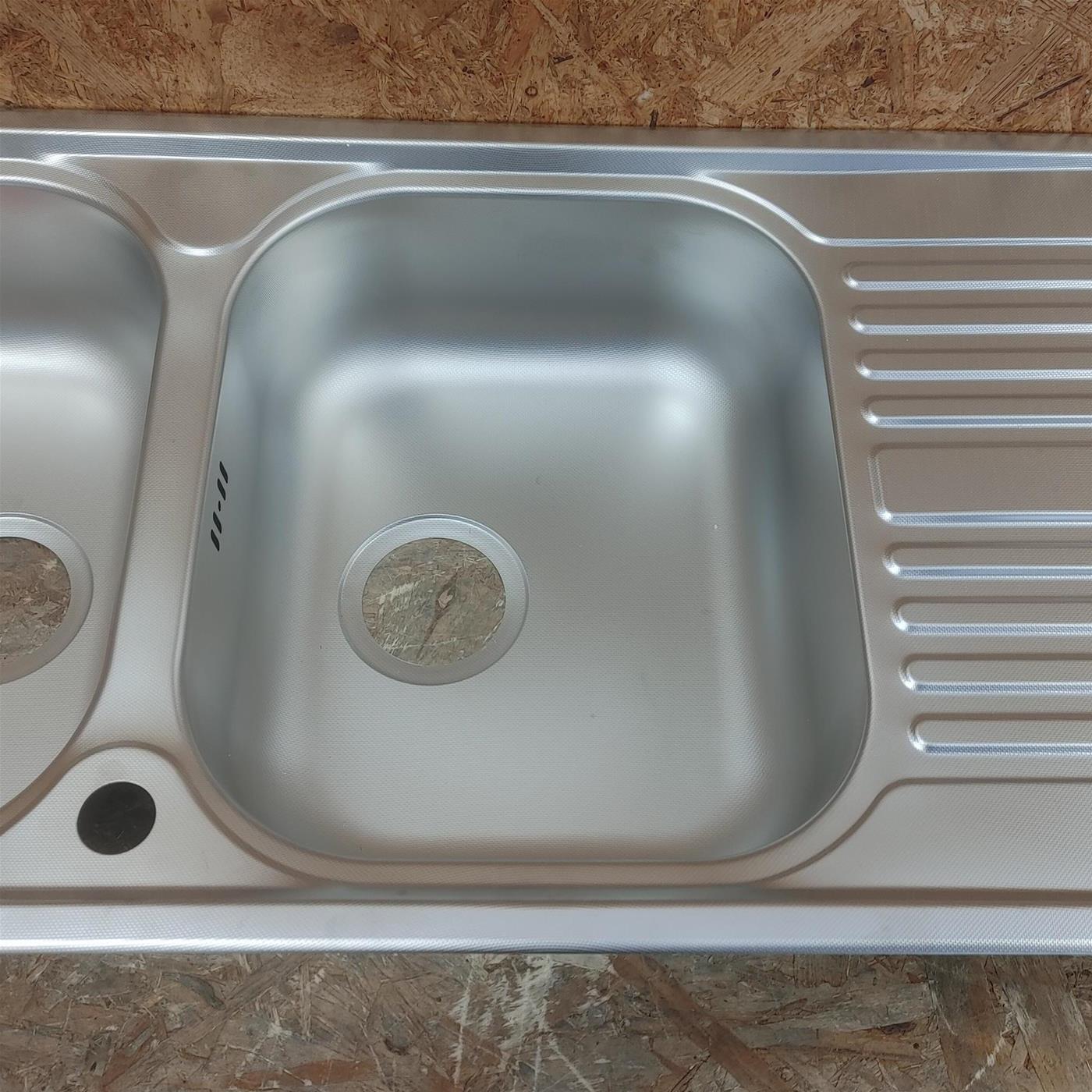 Lavello 2 vasche CM LAV IX ATLANTIC 3 116×50 cm