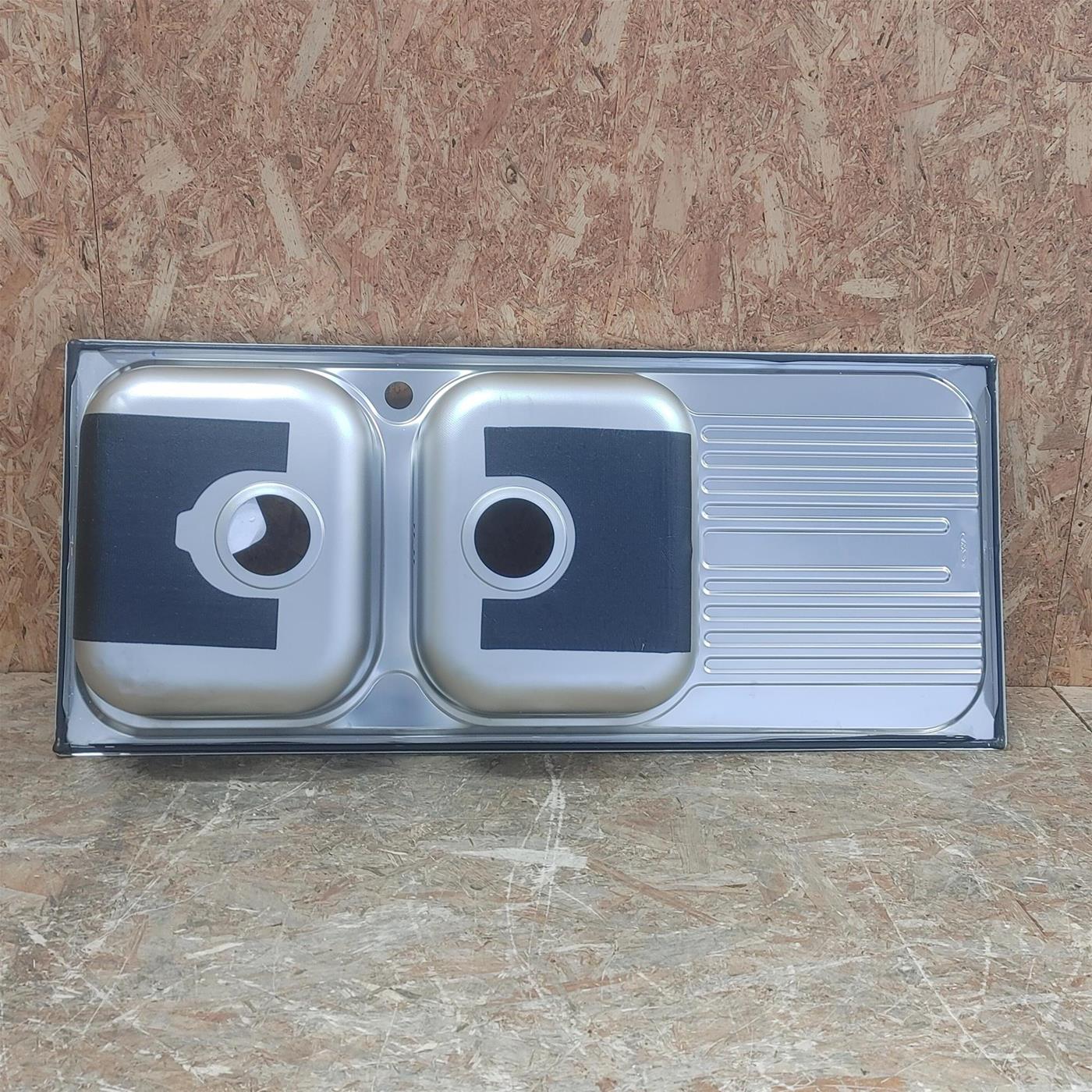 Lavello 2 vasche CM LAV IX ATLANTIC 3 116×50 cm