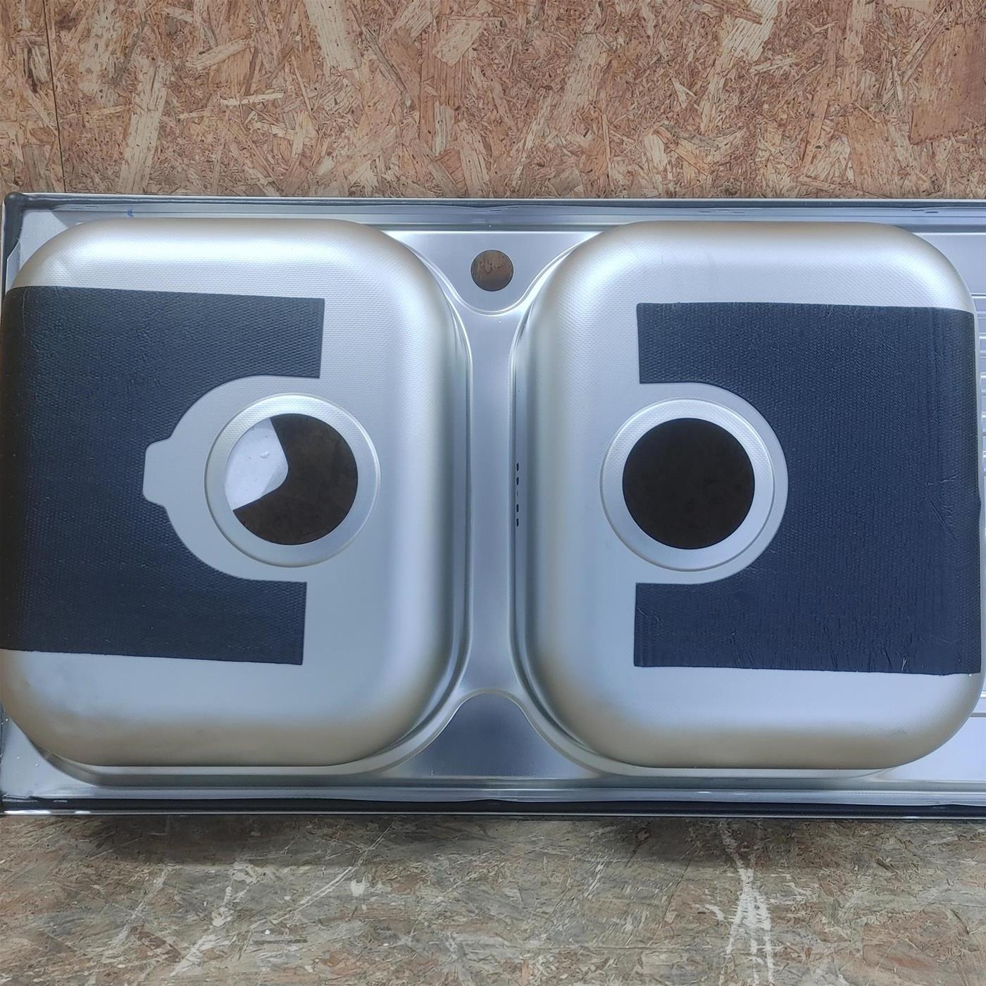 Lavello 2 vasche CM LAV IX ATLANTIC 3 116×50 cm