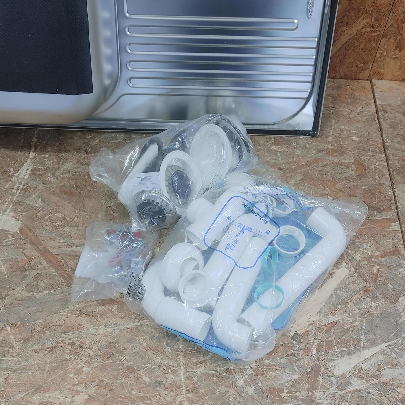 Lavello 2 vasche CM LAV IX ATLANTIC 3 116×50 cm