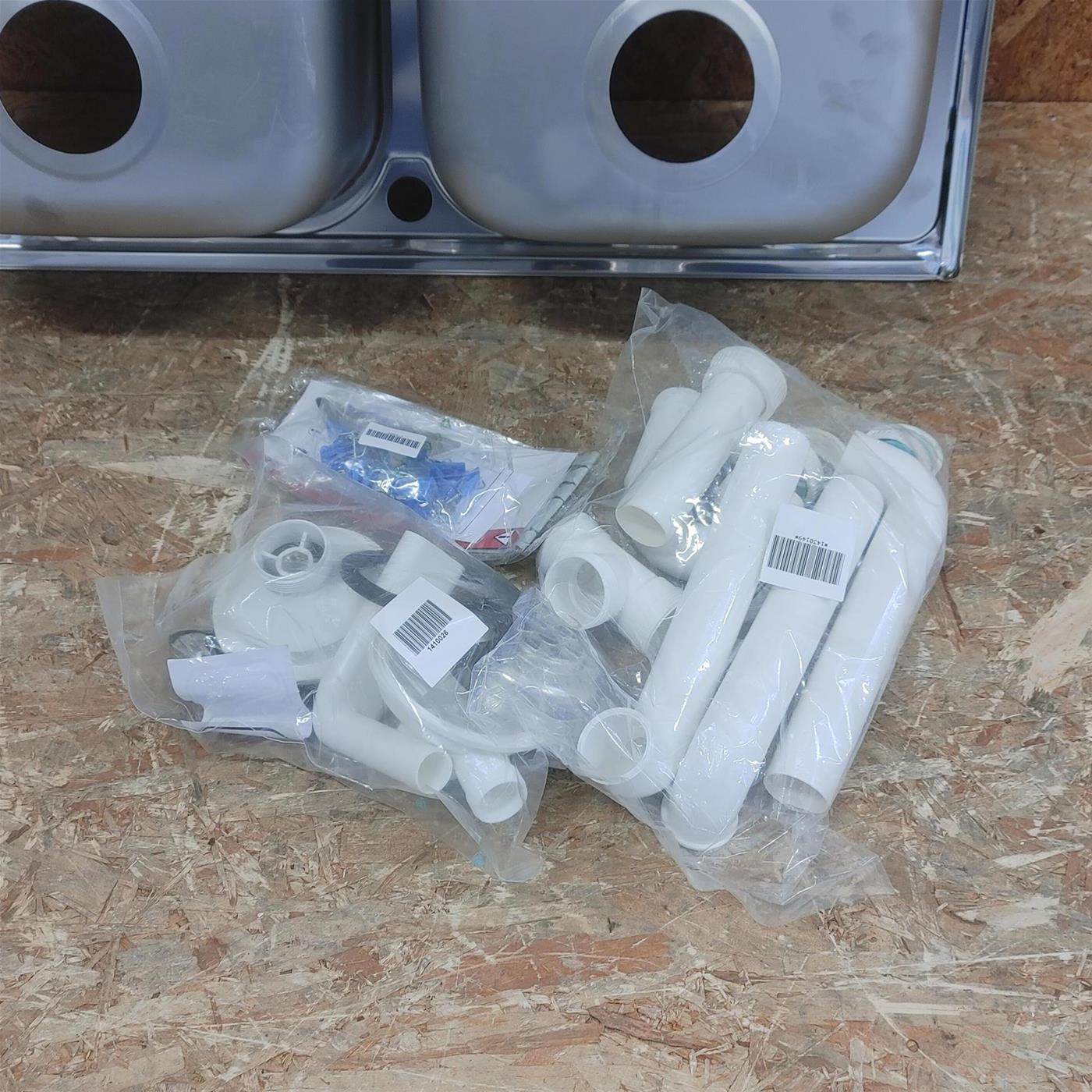 Lavello 2 vasche Apell VE862IBC serie Venezia 860×500 mm