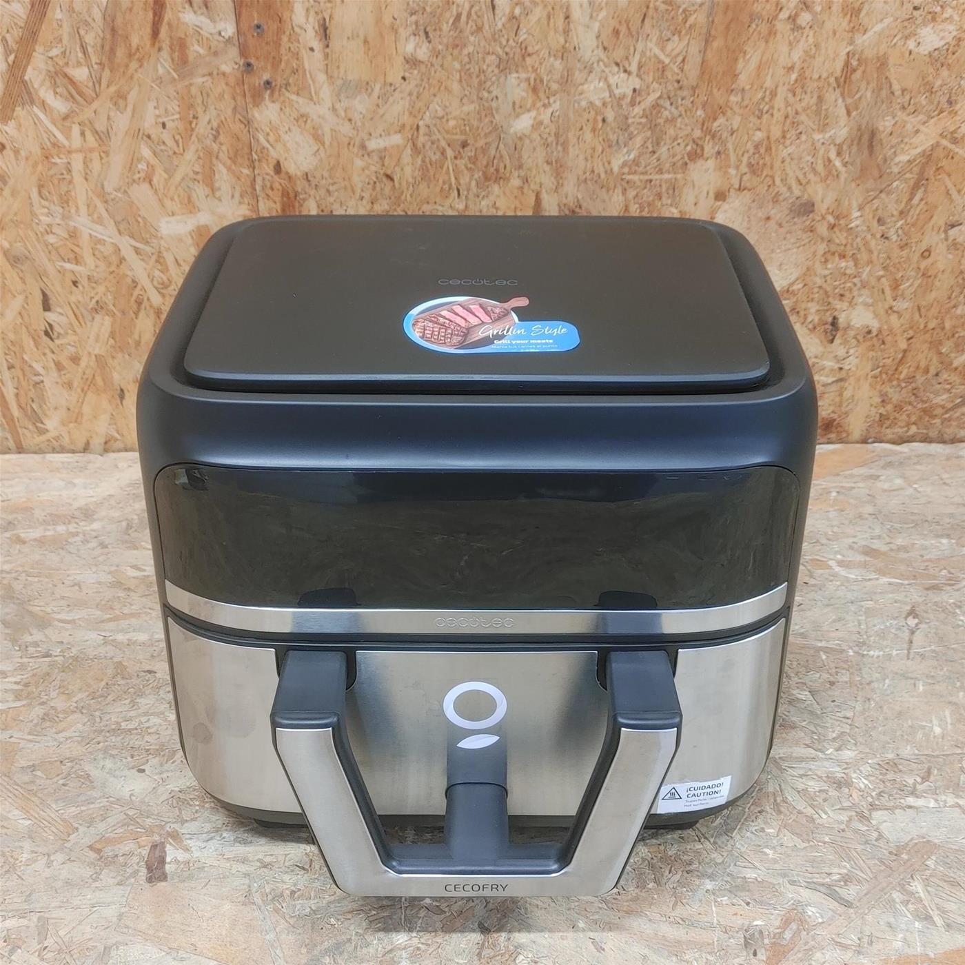 Cecotec Friggitrice ad aria Dual 9000 Perfect Cook 9 Litri