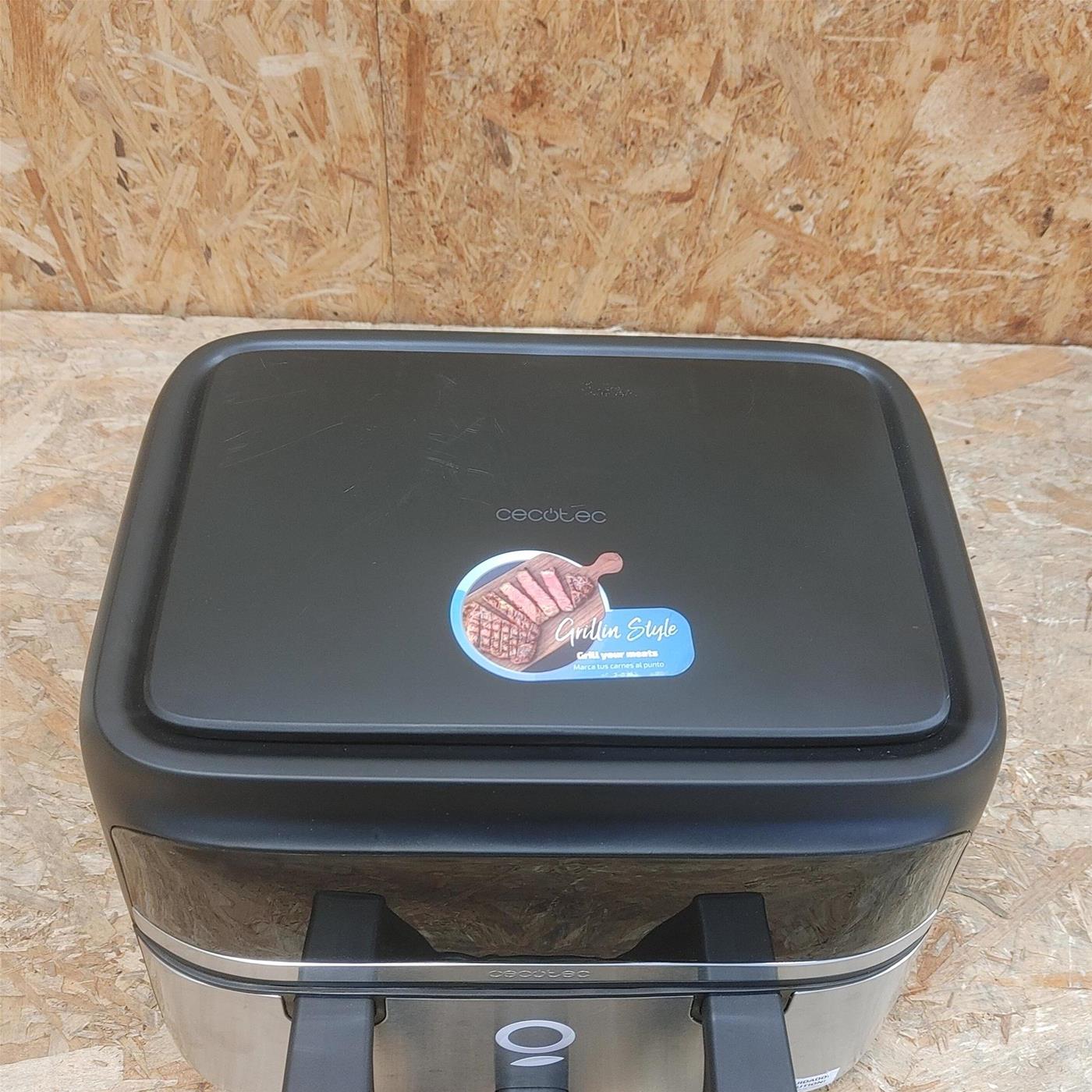 Cecotec Friggitrice ad aria Dual 9000 Perfect Cook 9 Litri