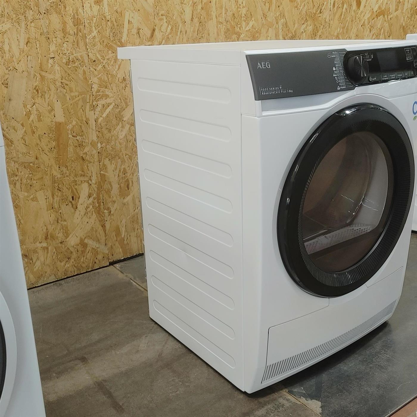 Asciugatrice AEG Serie 9000 TR9H83ABY Libera installazione Carica frontale 8 kg A+++ Bianco