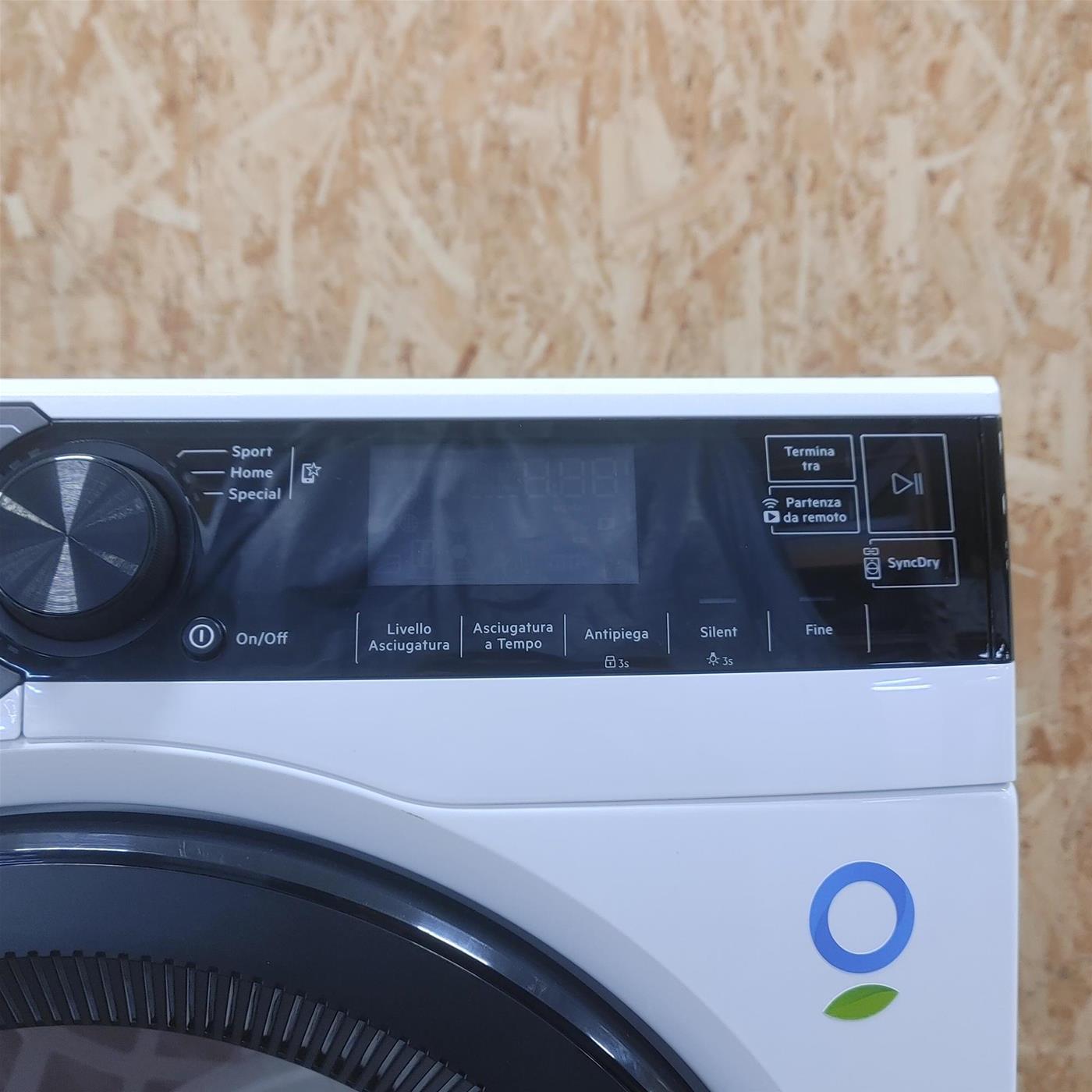 Asciugatrice AEG Serie 9000 TR9H83ABY Libera installazione Carica frontale 8 kg A+++ Bianco