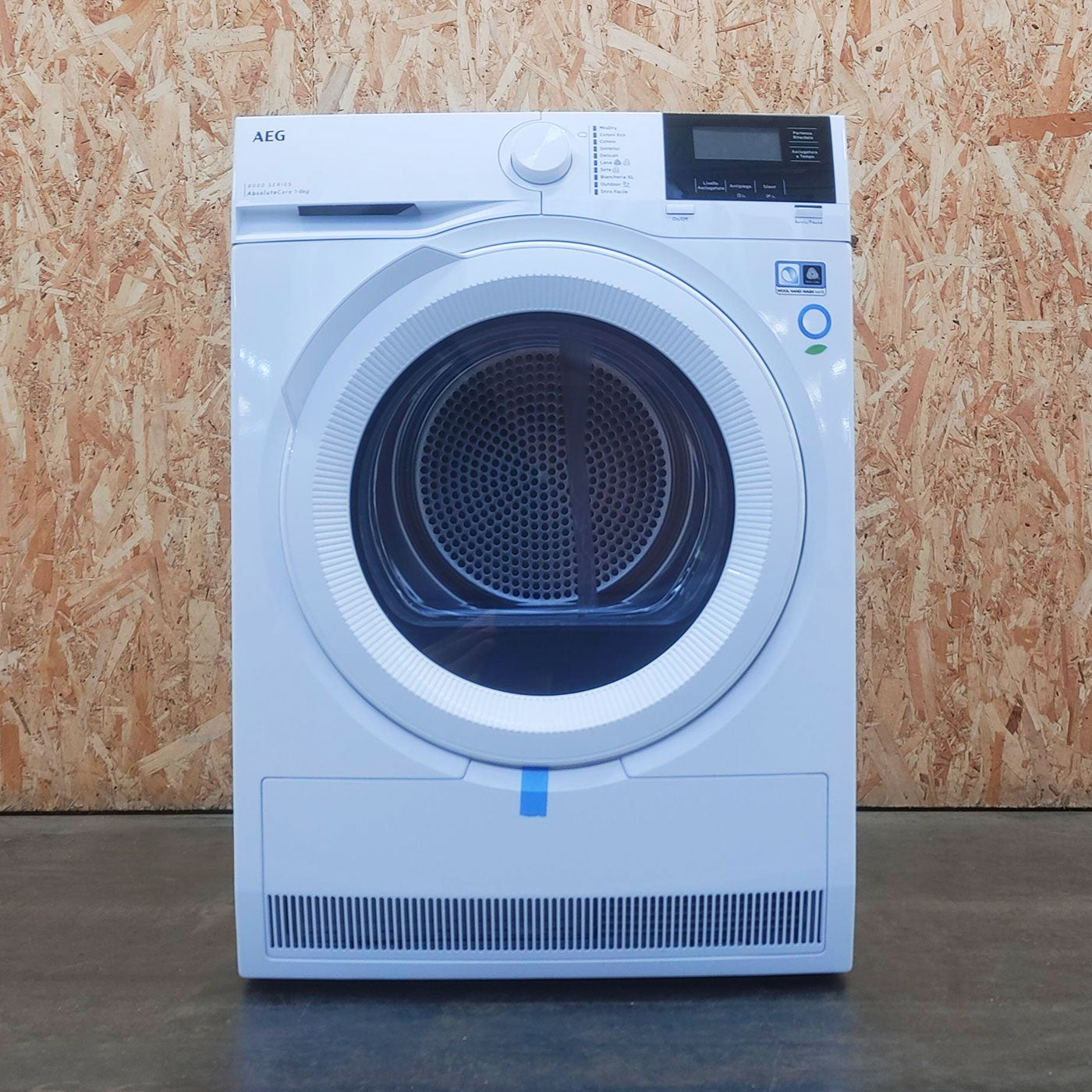 AEG TR8G82OW asciugatrice Libera installazione Caricamento frontale 8 kg A++ Bianco