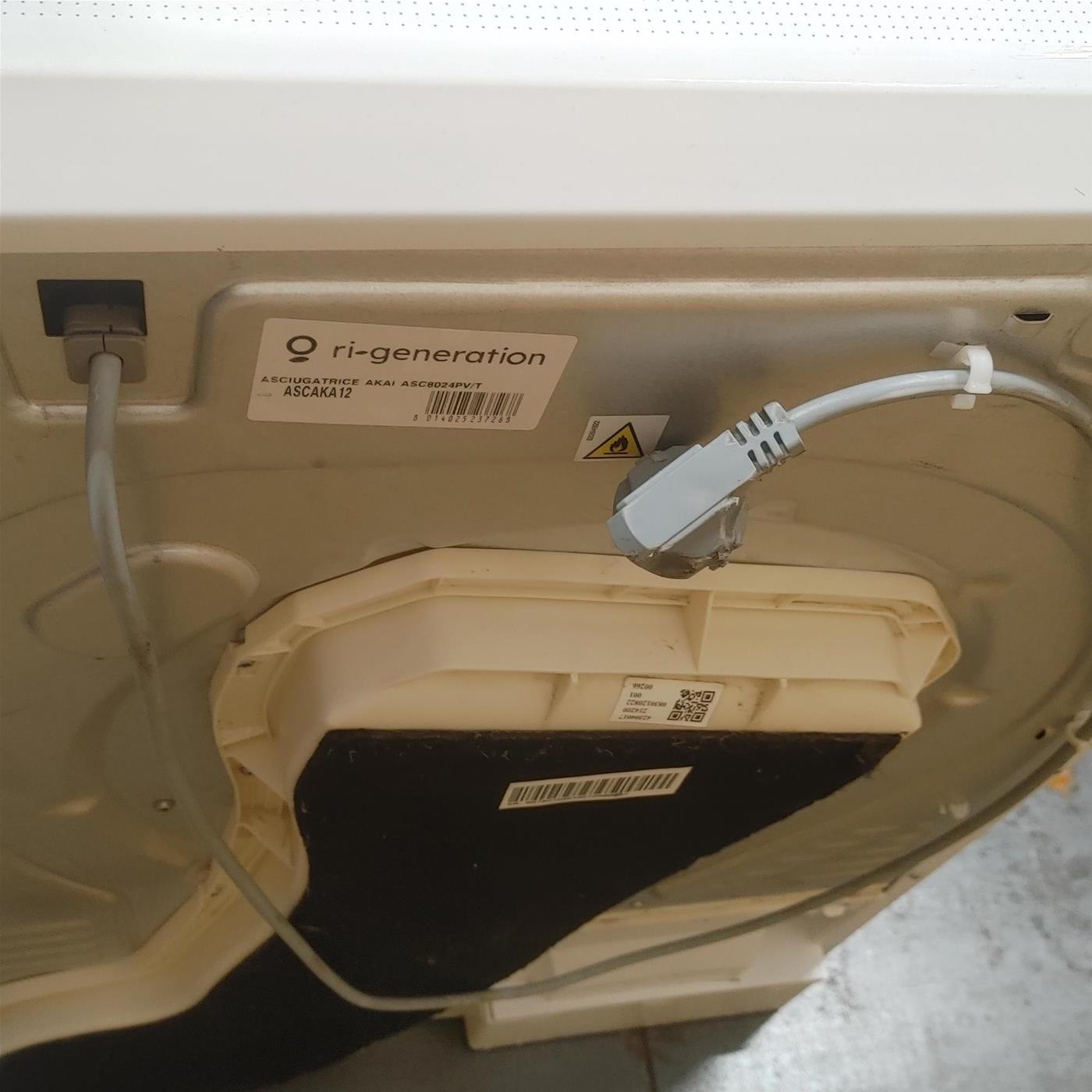 Asciugatrice Akai ASC8024PV/T 8 Kg