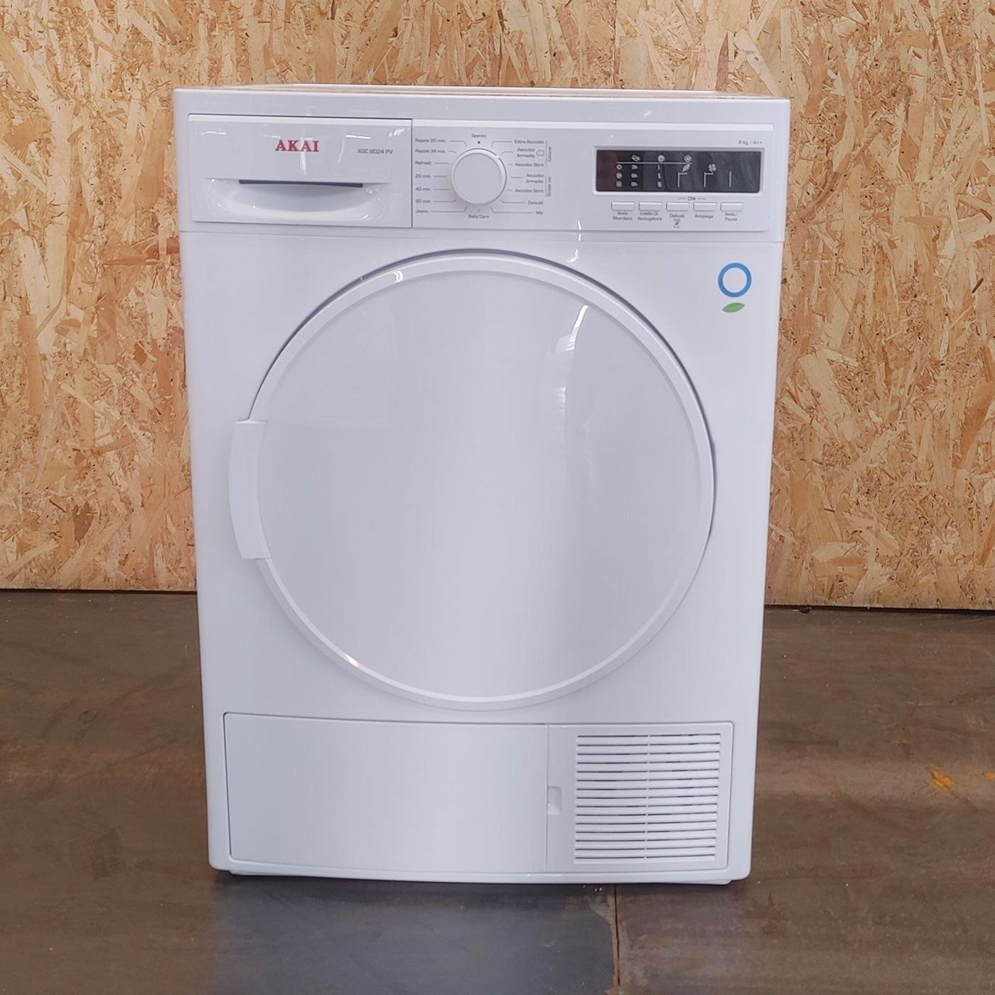 ASCIUGATRICE AKAI ASC8024PV/T - 8 KG - CLASSE A++