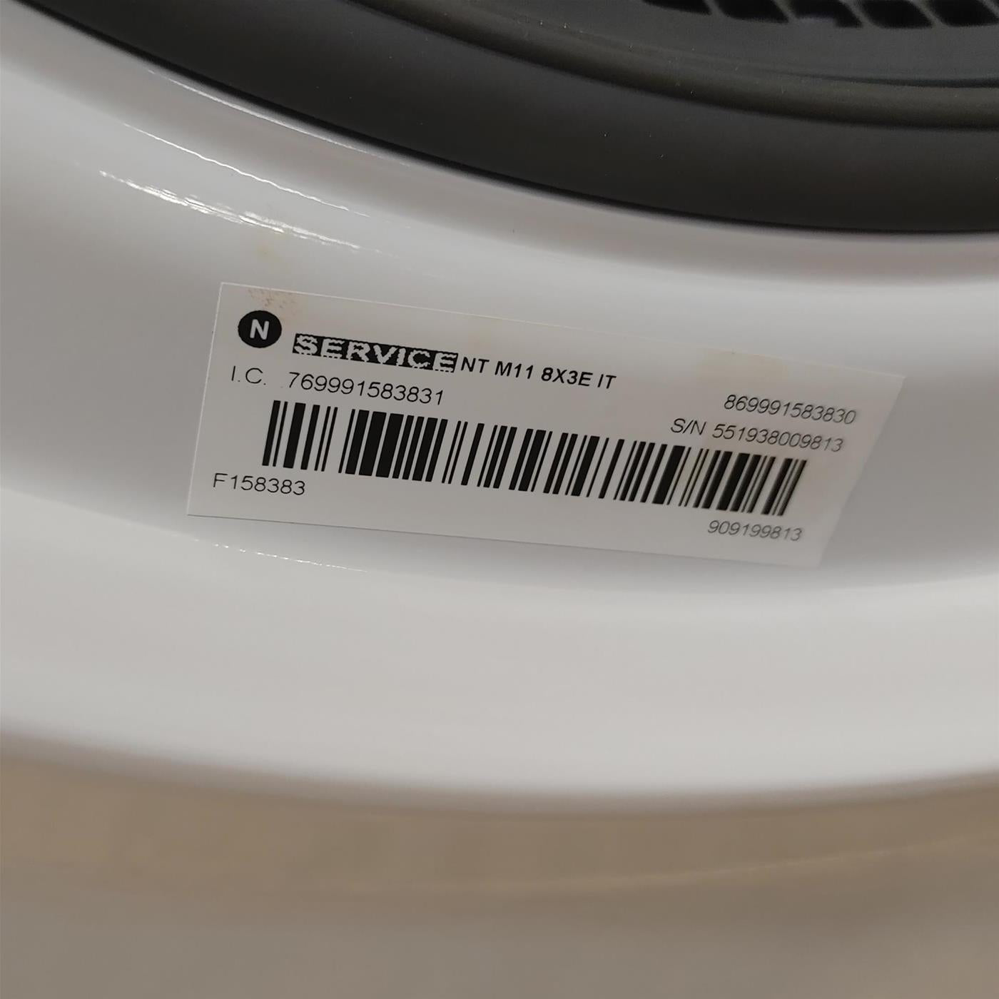 Hotpoint NT M11 8X3XB UK asciugatrice Libera installazione Caricamento frontale 8 kg A+++ Bianco