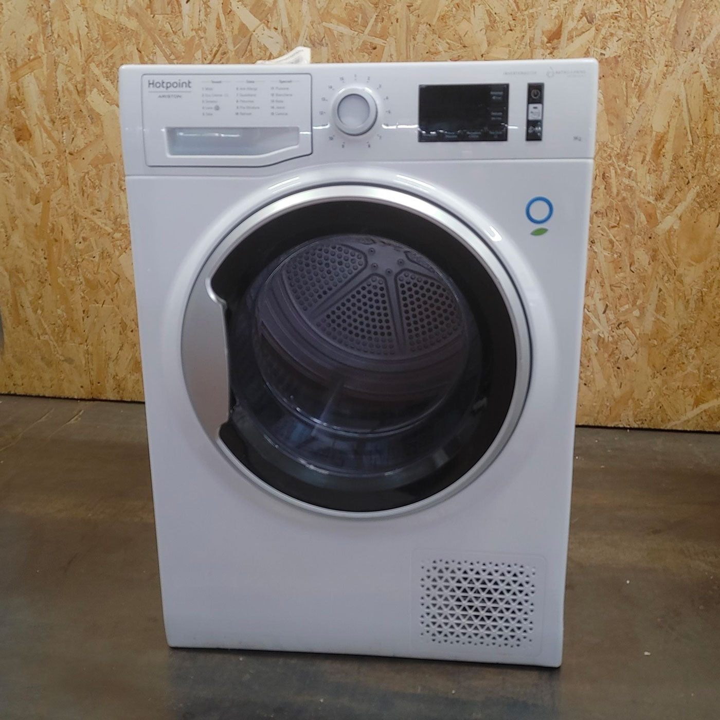 Asciugatrice Hotpoint NTM1192SSKUK Libera installazione Carica frontale 9 kg A++ Argento