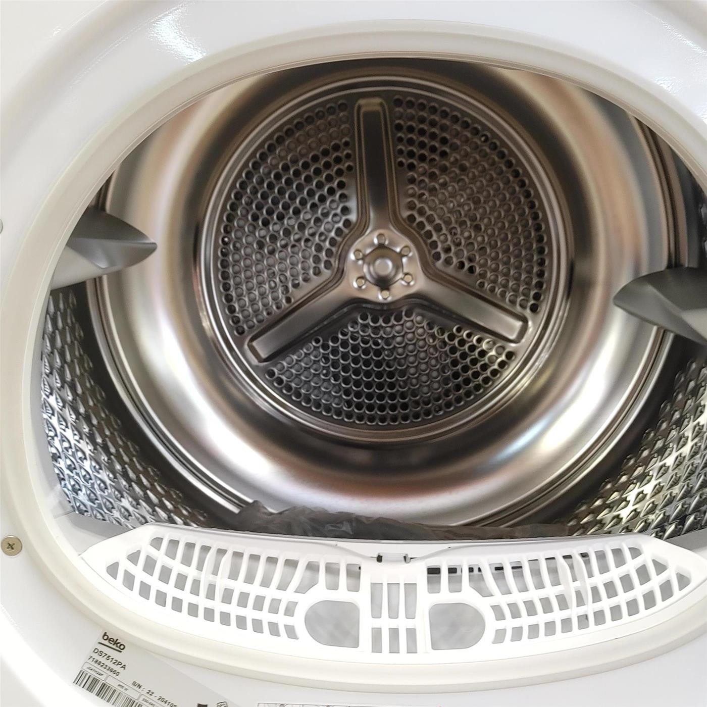 Asciugatrice Beko DS7512PA Libera installazione Caricamento frontale 7 kg A+++ Bianco