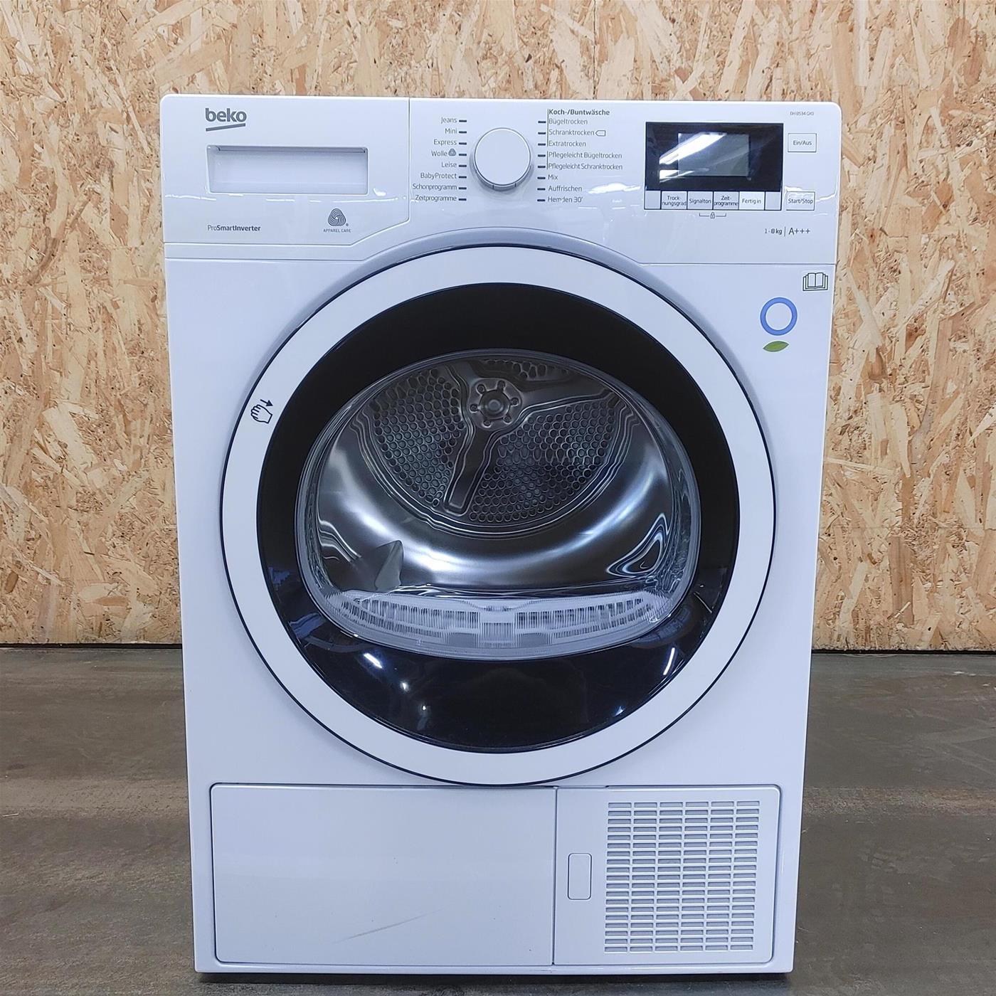 Beko DH 8534 GX0 Asciugatrice Libera installazione Caricamento frontale 8 kg A+++ Bianco