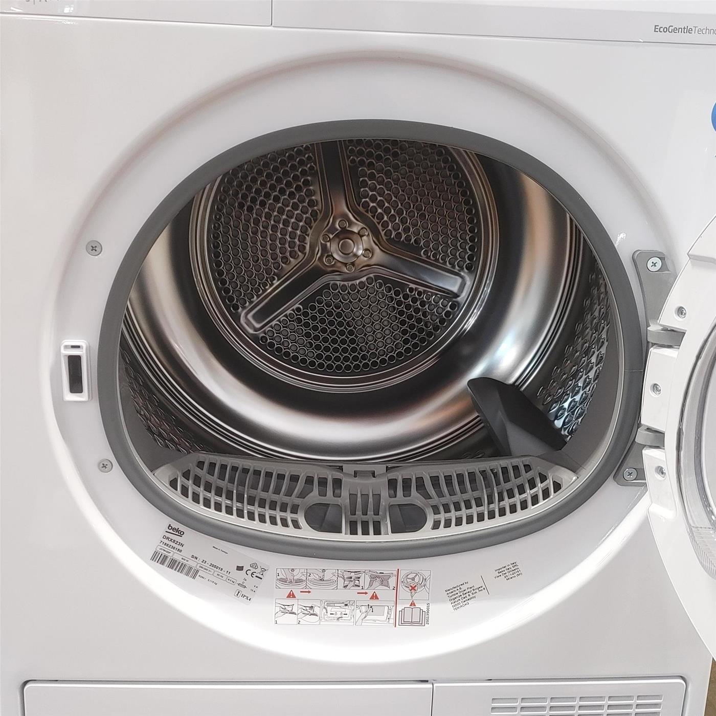 Asciugatrice Beko DRX823N Libera installazione Carica frontale 8 kg A++ Bianco