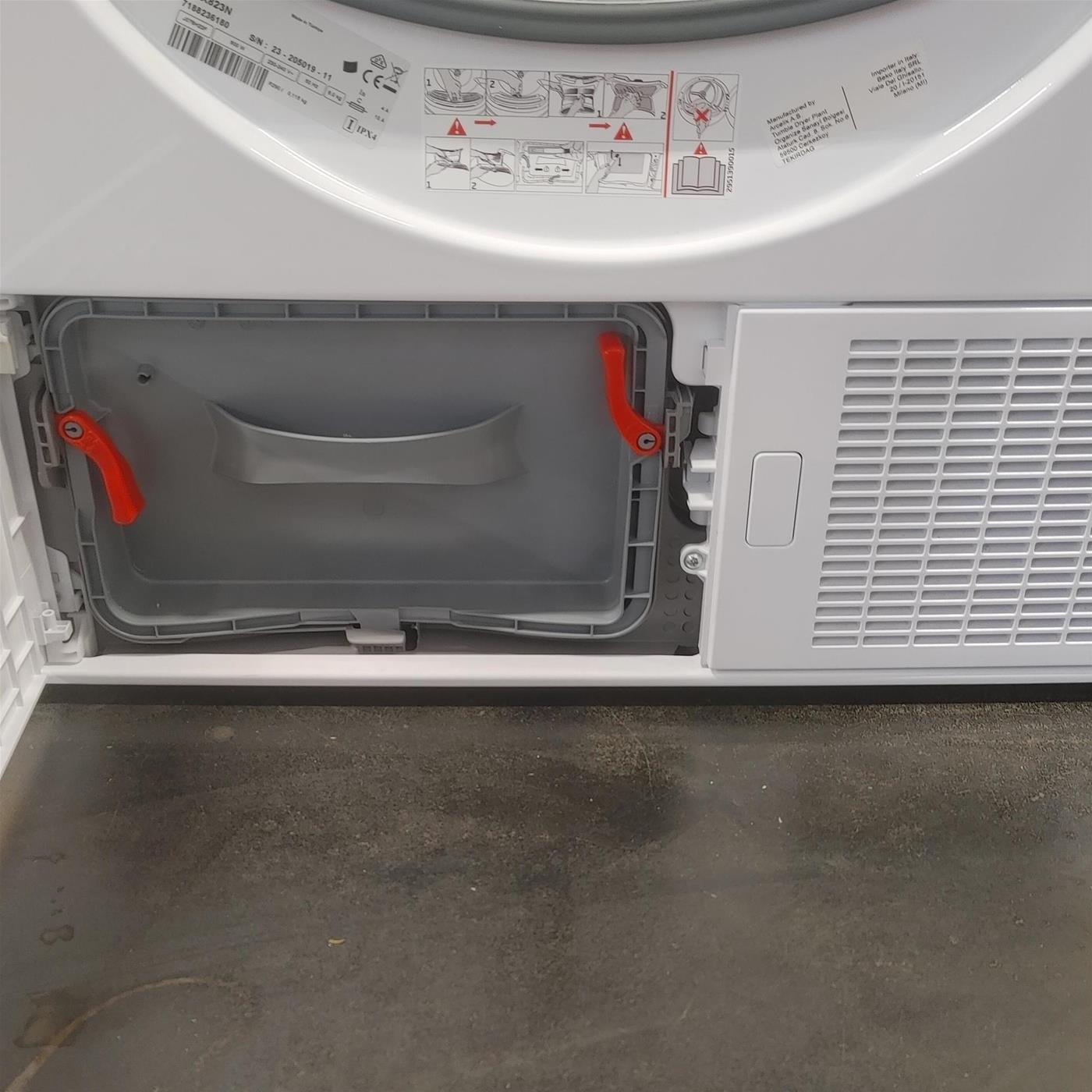 Asciugatrice Beko DRX823N Libera installazione Carica frontale 8 kg A++ Bianco