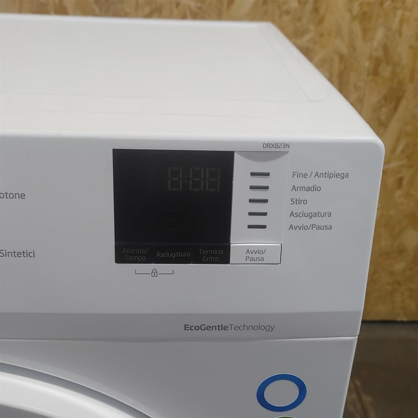 Asciugatrice Beko DRX823N Libera installazione Carica frontale 8 kg A++ Bianco