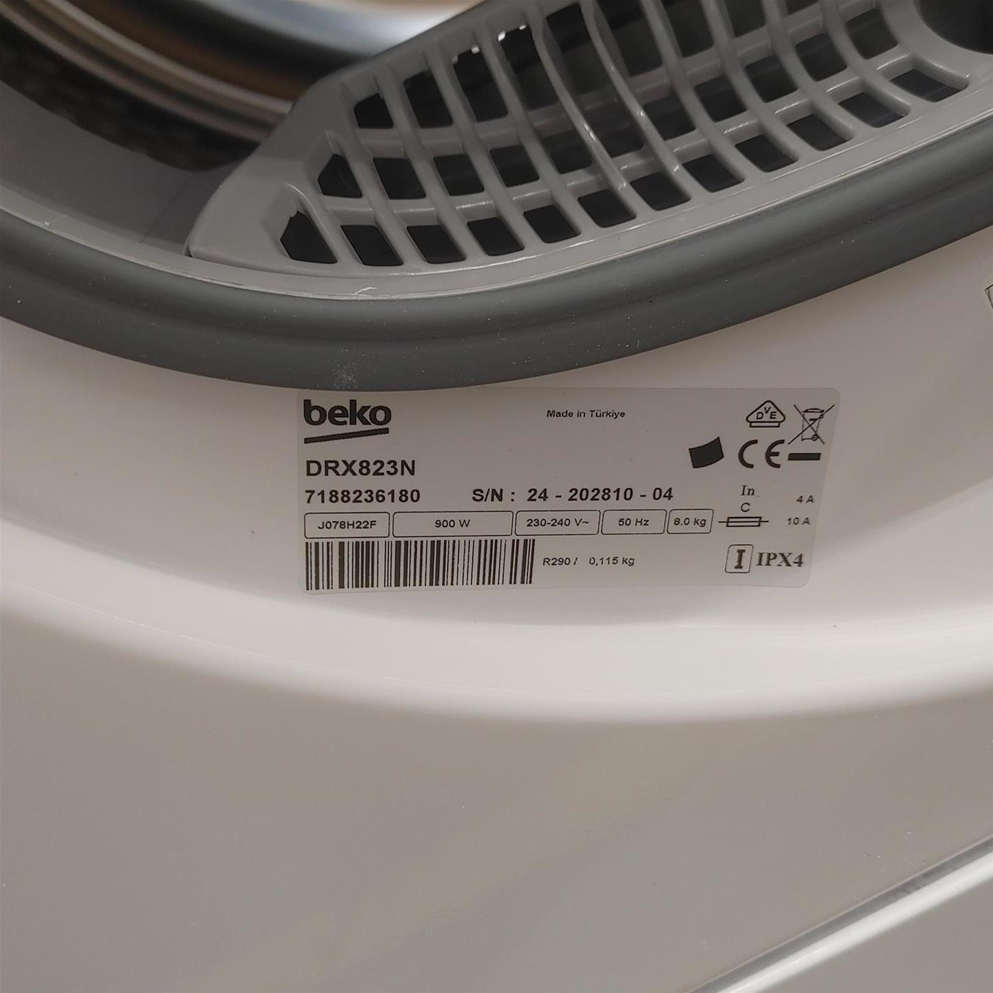 Asciugatrice Beko DRX823N 8 Kg