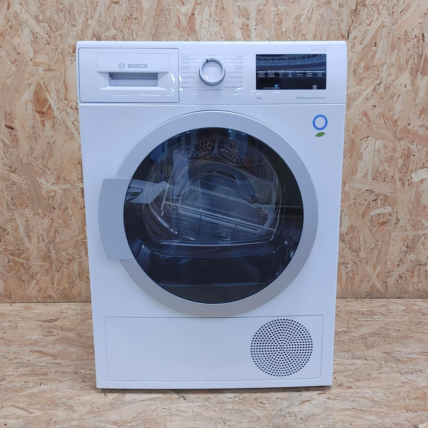 Bosch Serie 6 WTW85458II asciugatrice Libera installazione Caricamento frontale 7 kg A++ Bianco