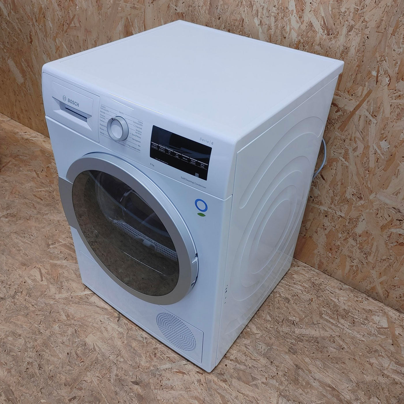 Bosch Serie 6 WTW85458II asciugatrice Libera installazione Caricamento frontale 7 kg A++ Bianco