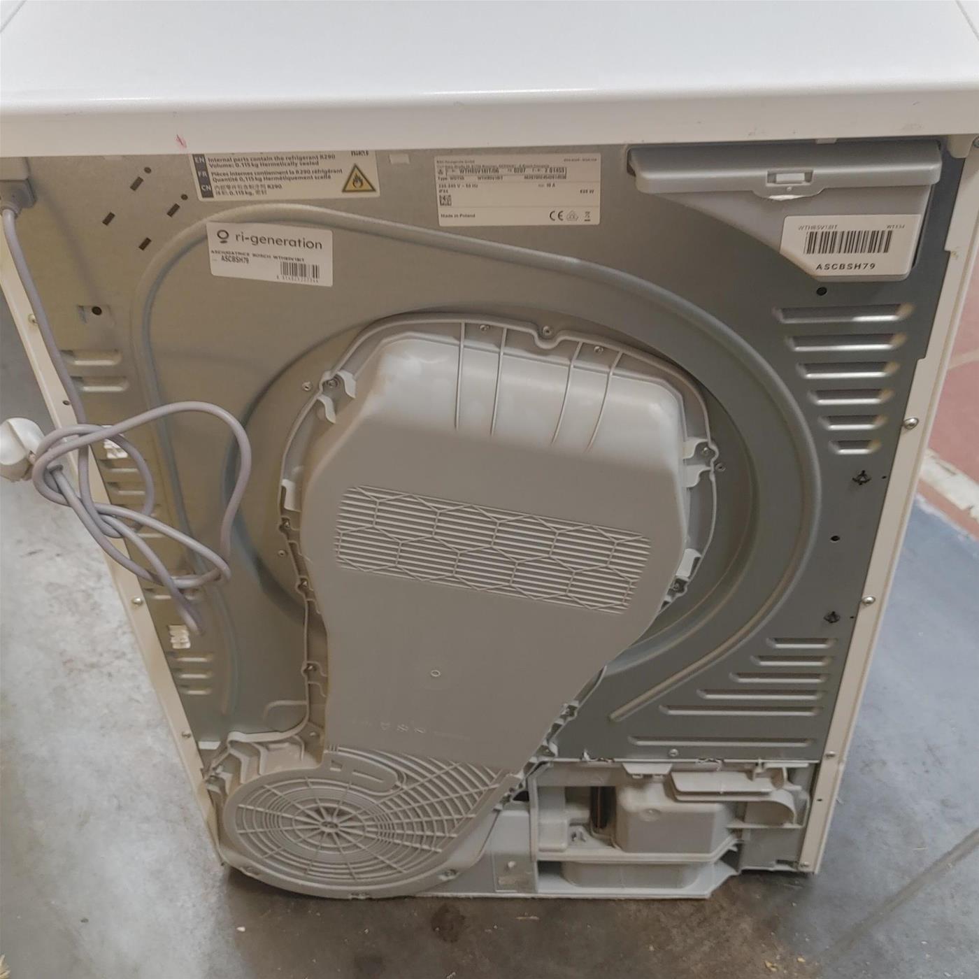 Asciugatrice Bosch WTH85V18IT Libera installazione Carica frontale 8 kg A++ Bianco