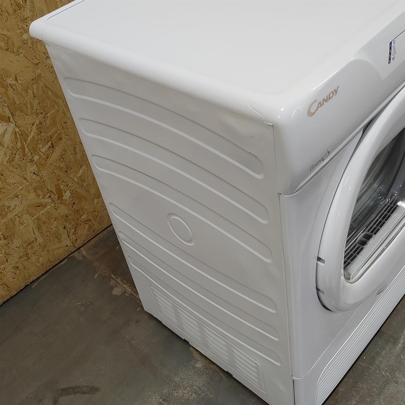 Asciugatrice Candy GCC 581 NB Libera installazione Caricamento frontale 8 kg B Bianco