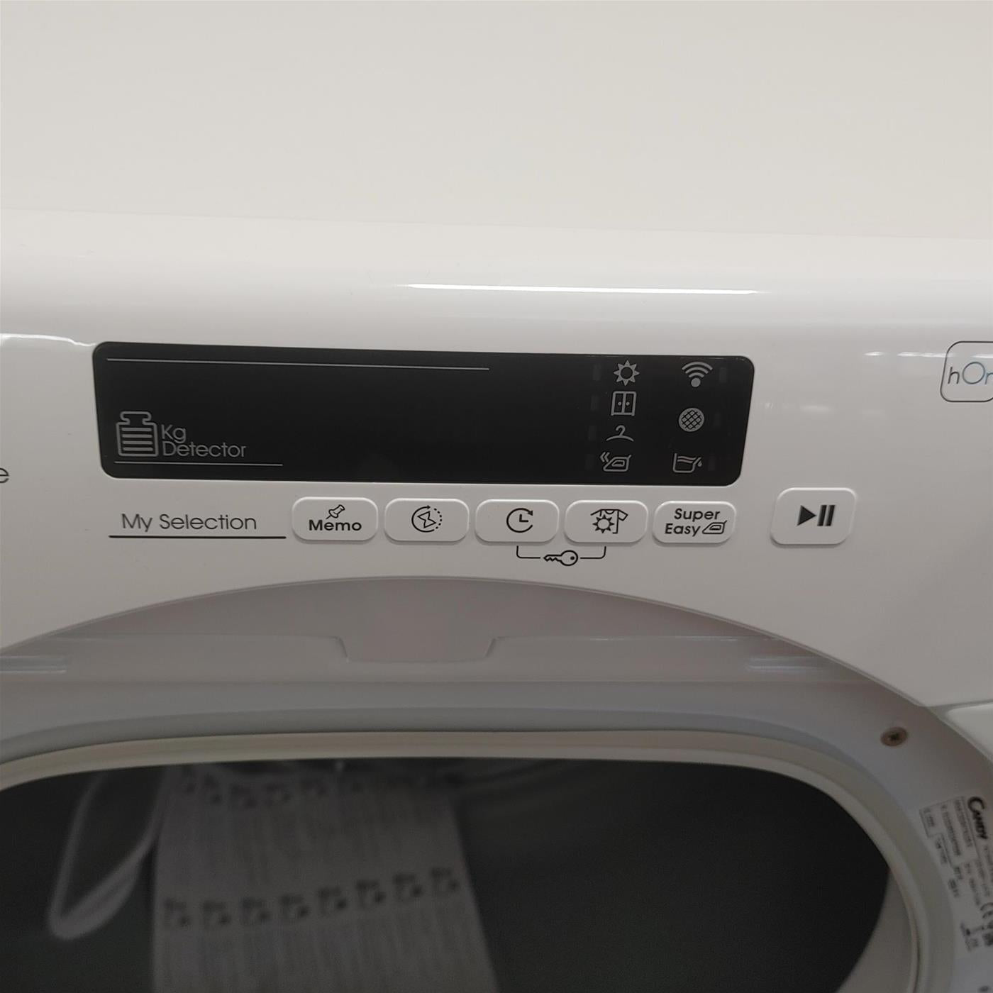 Asciugatrice Candy Smart Pro CSO4 H7A1DE-S Libera installazione Caricamento frontale 7 kg A+