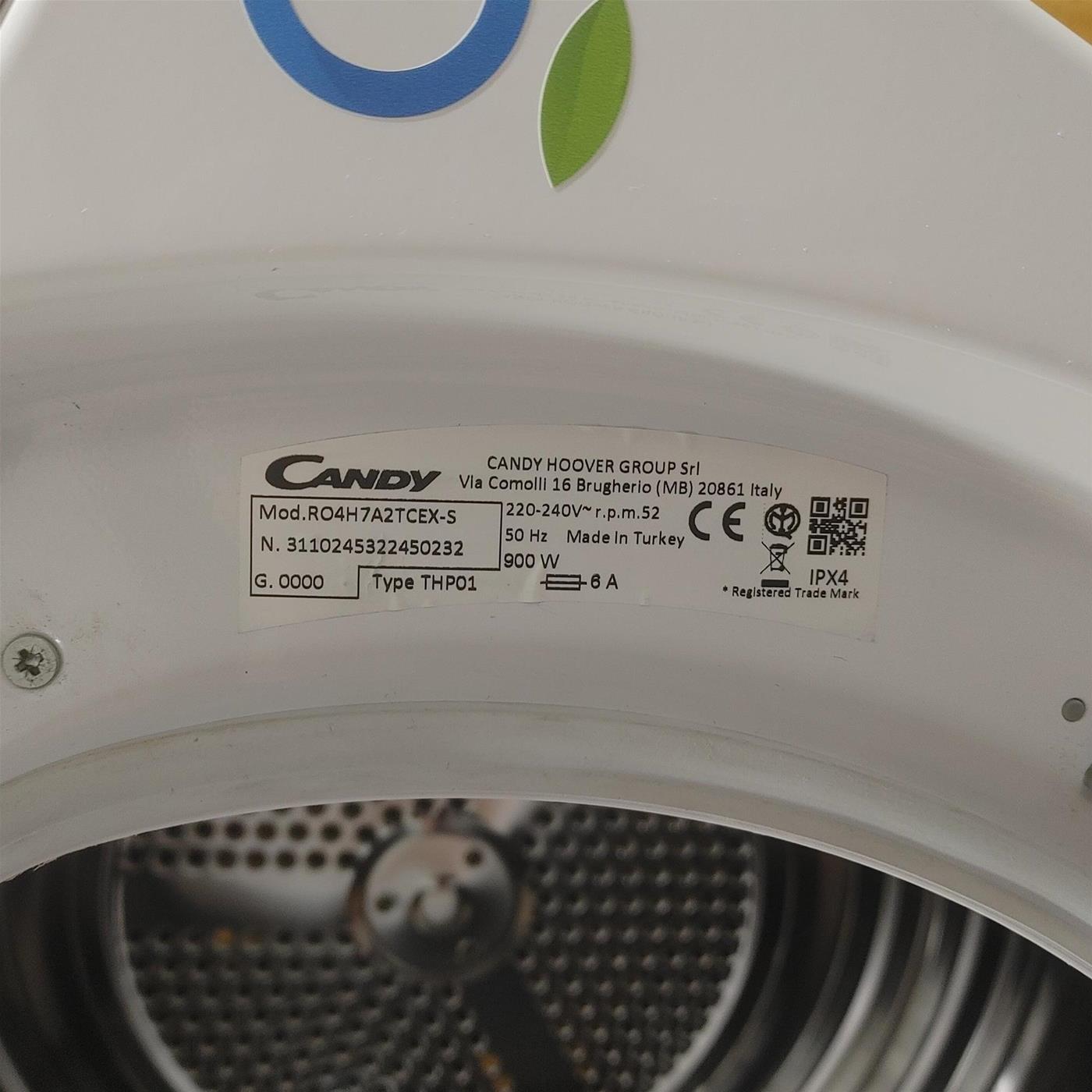 Asciugatrice Candy RapidÓ RO4H7A2TCEX-S 7 Kg