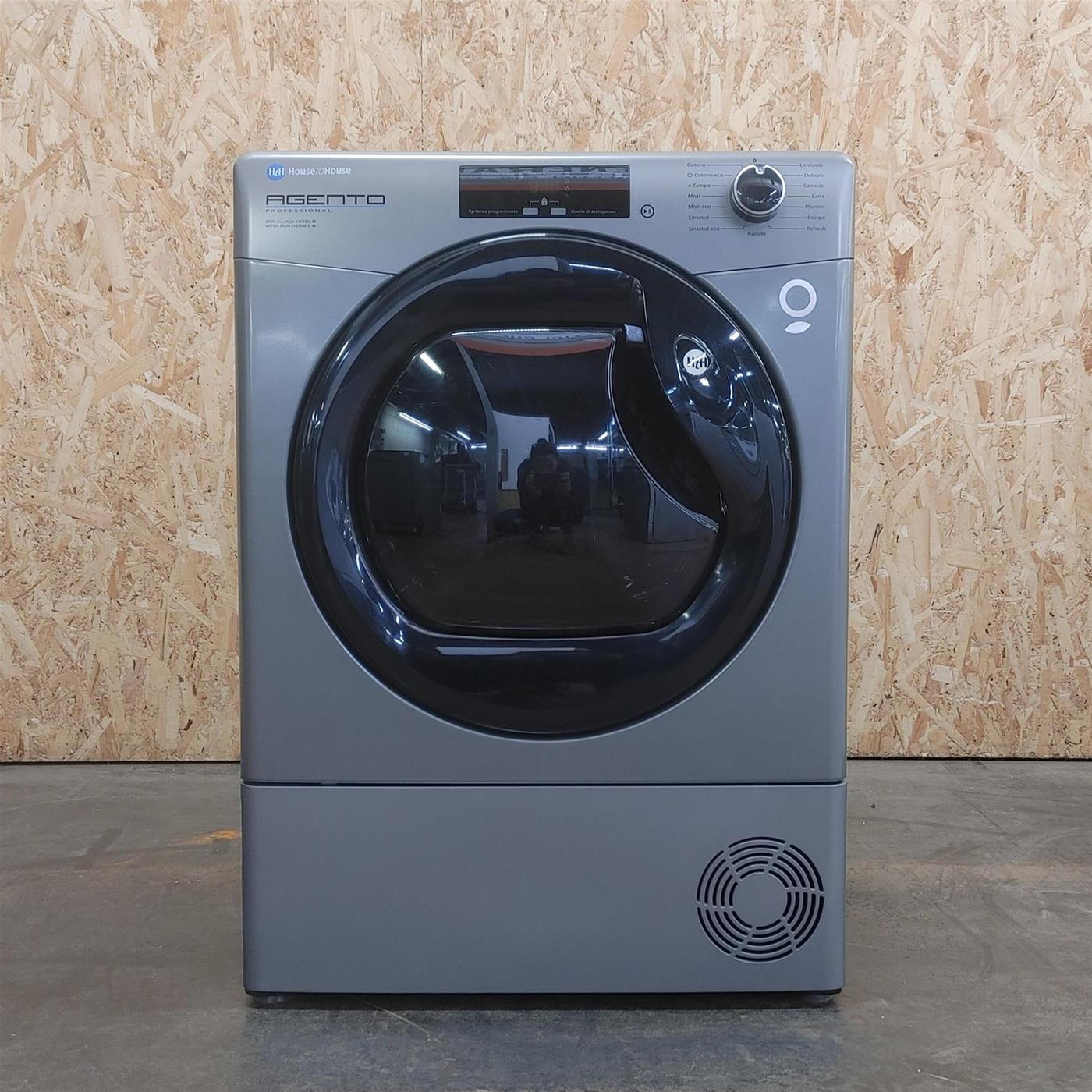 Agento Pro-37XI Asciugatrice Serie Professionale 10 KG A++ Ibrida Antibatterico e Vaporizzazione