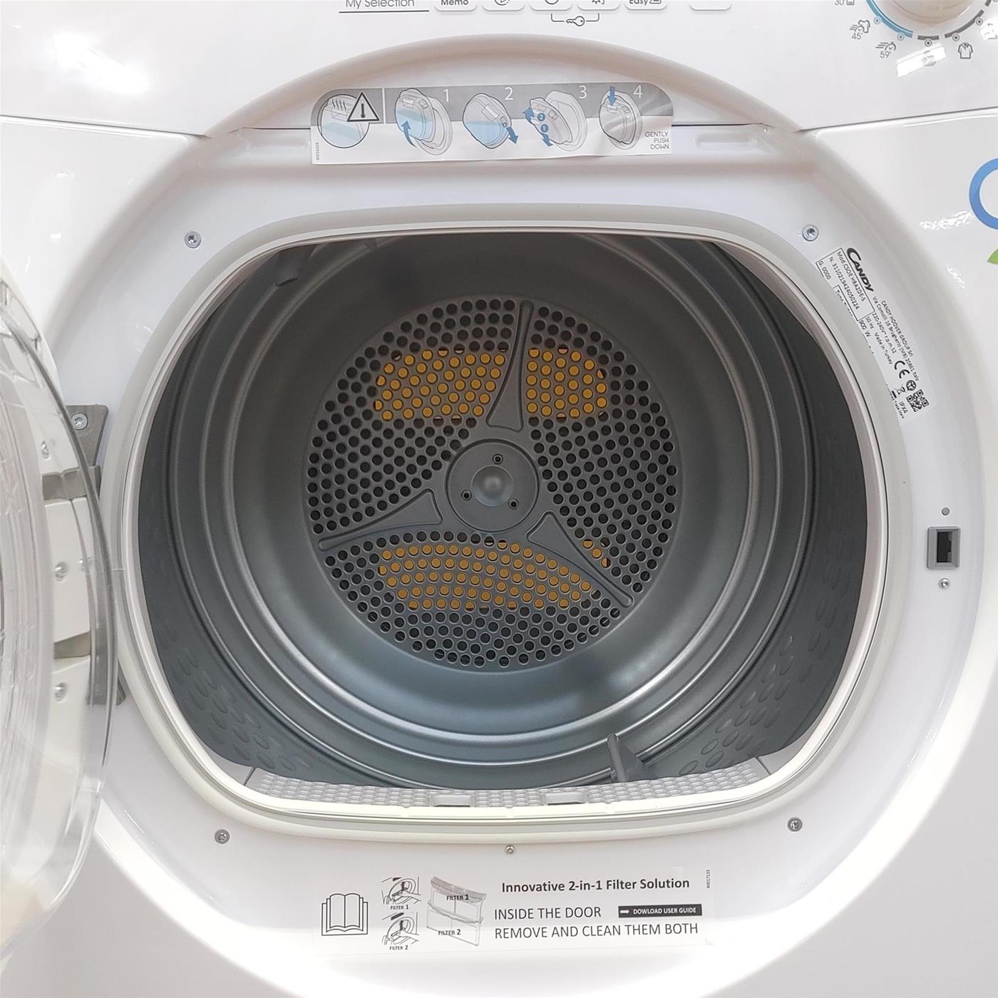 Candy Smart Pro CSOE H8A2DE-S Asciugatrice Libera installazione Carica frontale 8 kg A++ Bianco