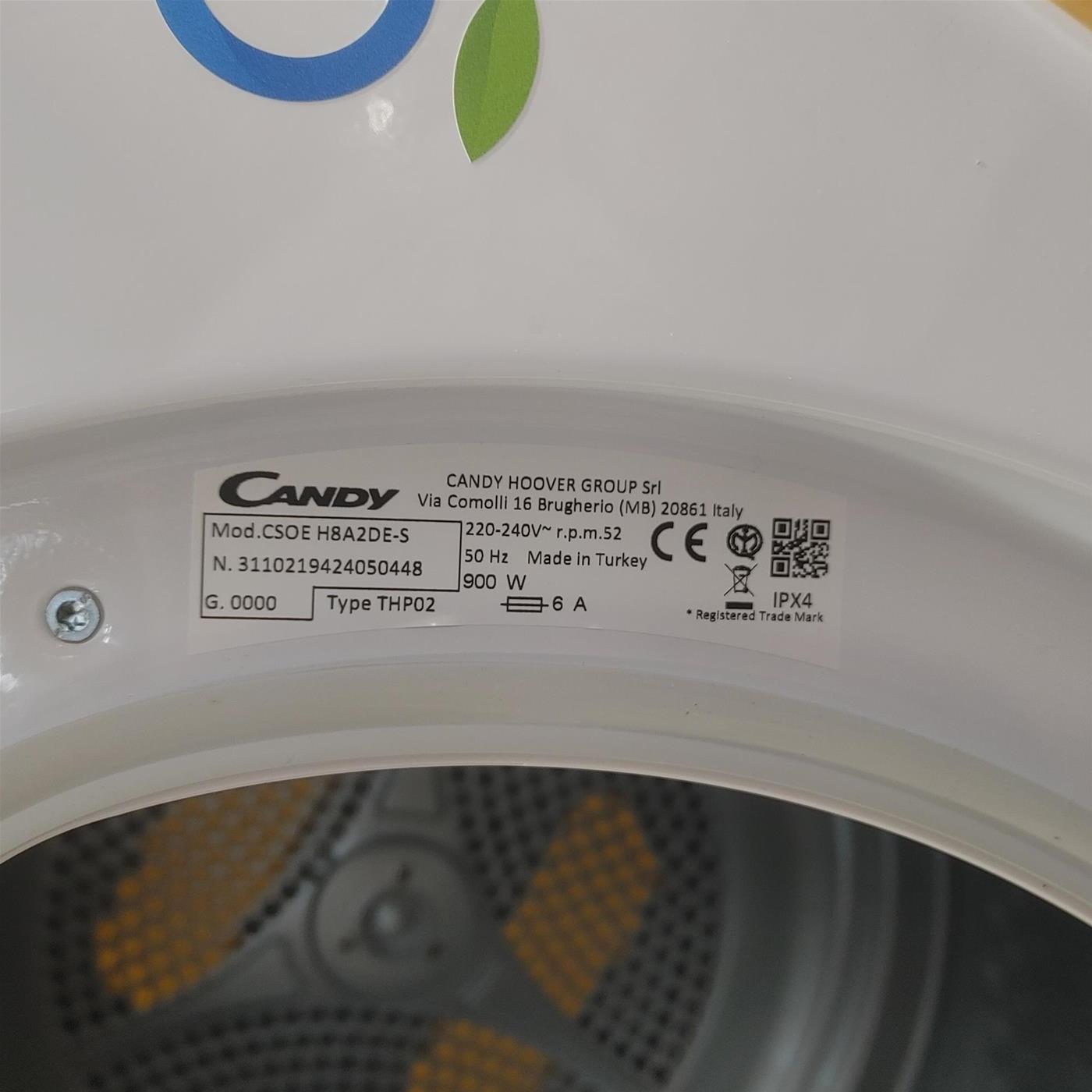 Candy Smart Pro CSOE H8A2DE-S Asciugatrice Libera installazione Carica frontale 8 kg A++ Bianco