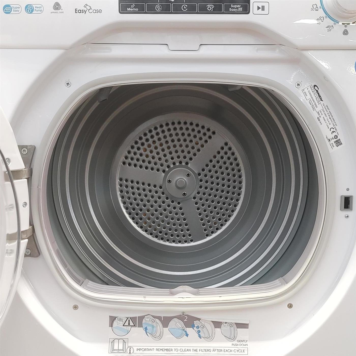 Candy Smart Pro BCTD H7A1TE-S Asciugatrice Incasso Carica frontale 7 kg A+ Bianco