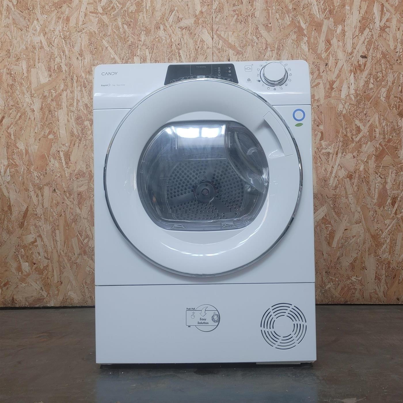 Candy RapidÓ RO4H7A2TCEX-S asciugatrice Libera installazione Caricamento frontale 7 kg A++ Bianco