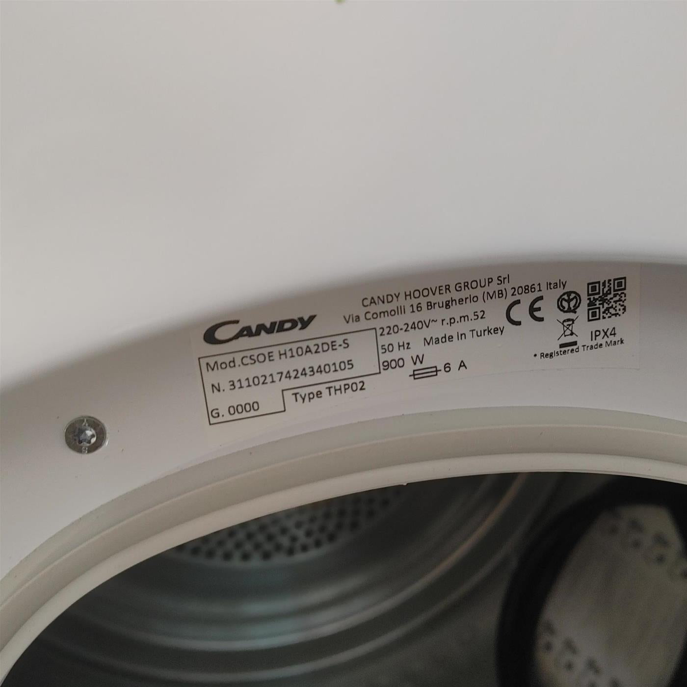 Asciugatrice Candy Smart Pro CSOE H10A2DE-S 10 Kg