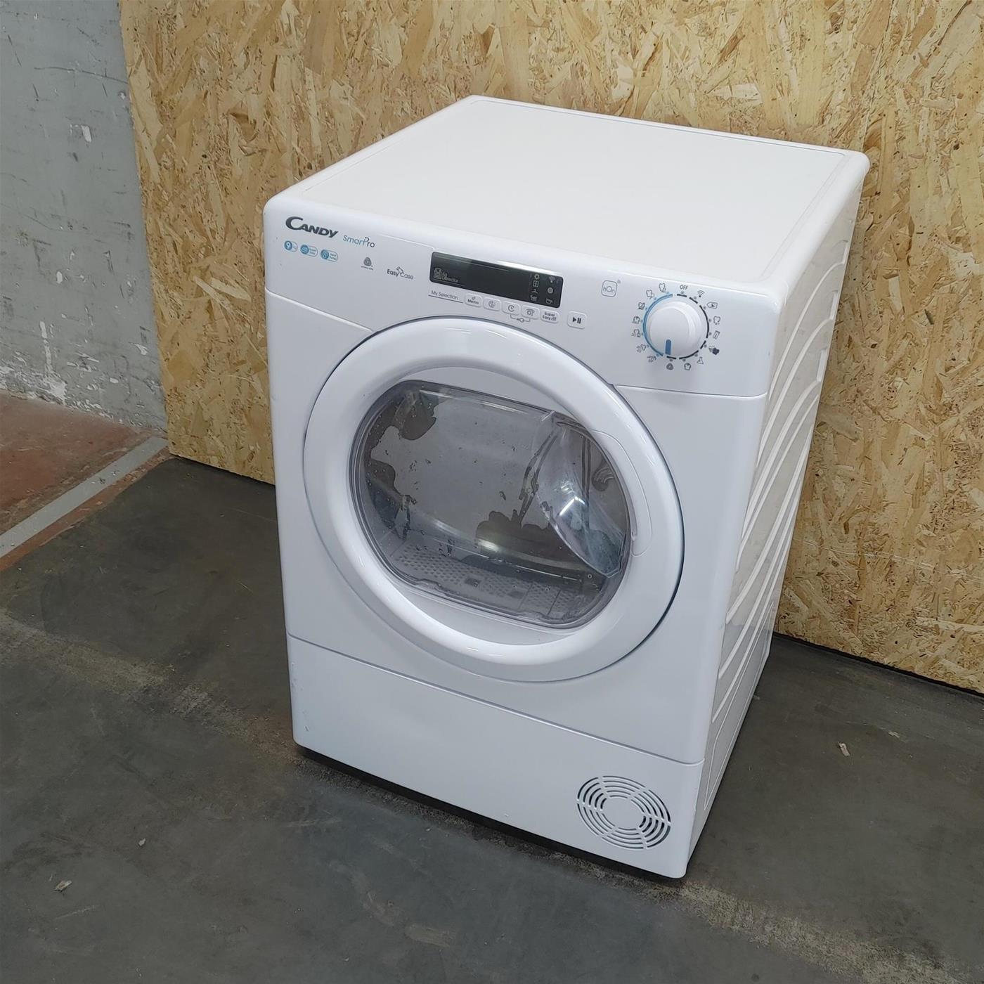 Asciugatrice Candy Smart Pro CSOE H9A2DE-S Libera installazione Caricamento frontale 9 kg A++