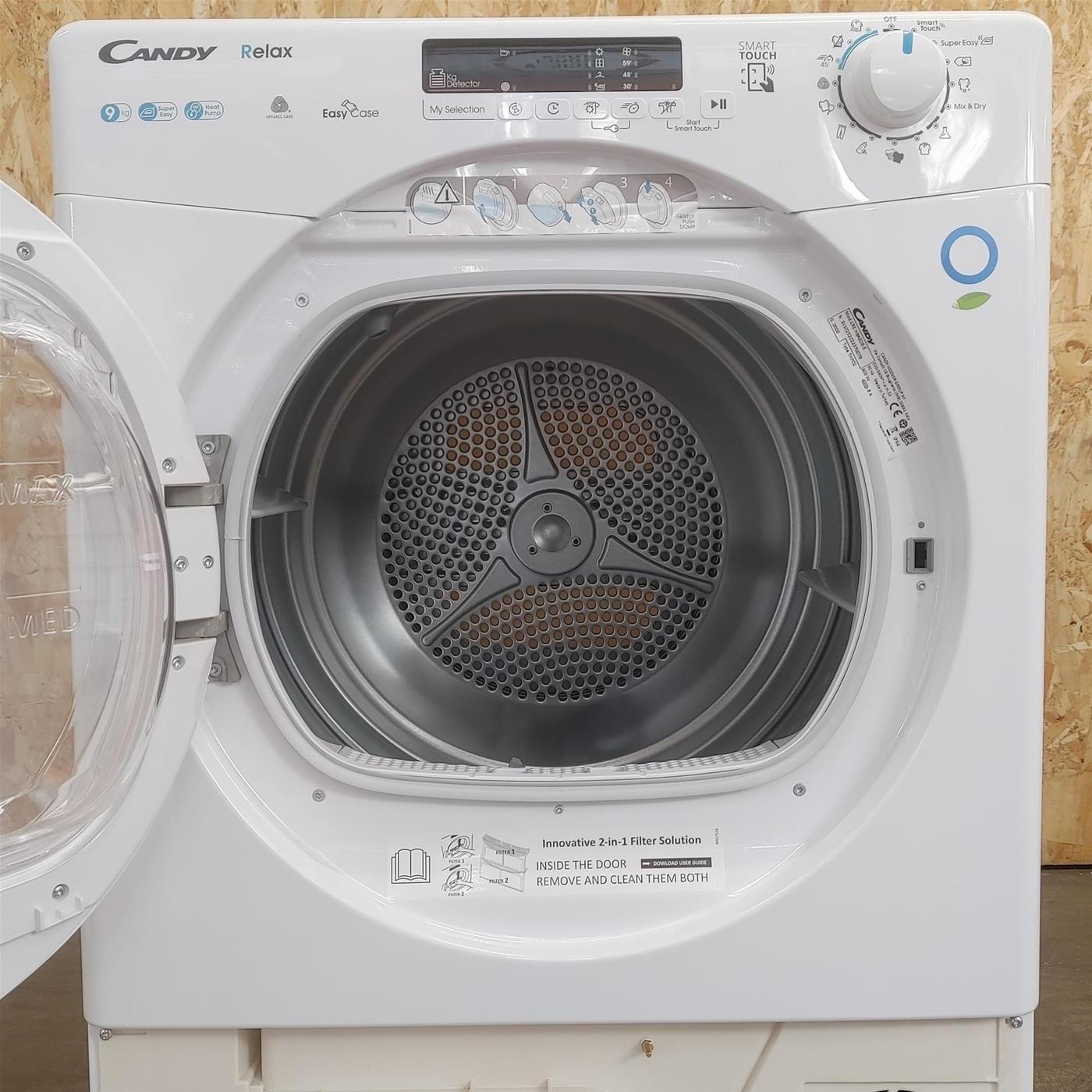 Candy CRE H9A2DE-S Asciugatrice pompa di calore 9kg A++