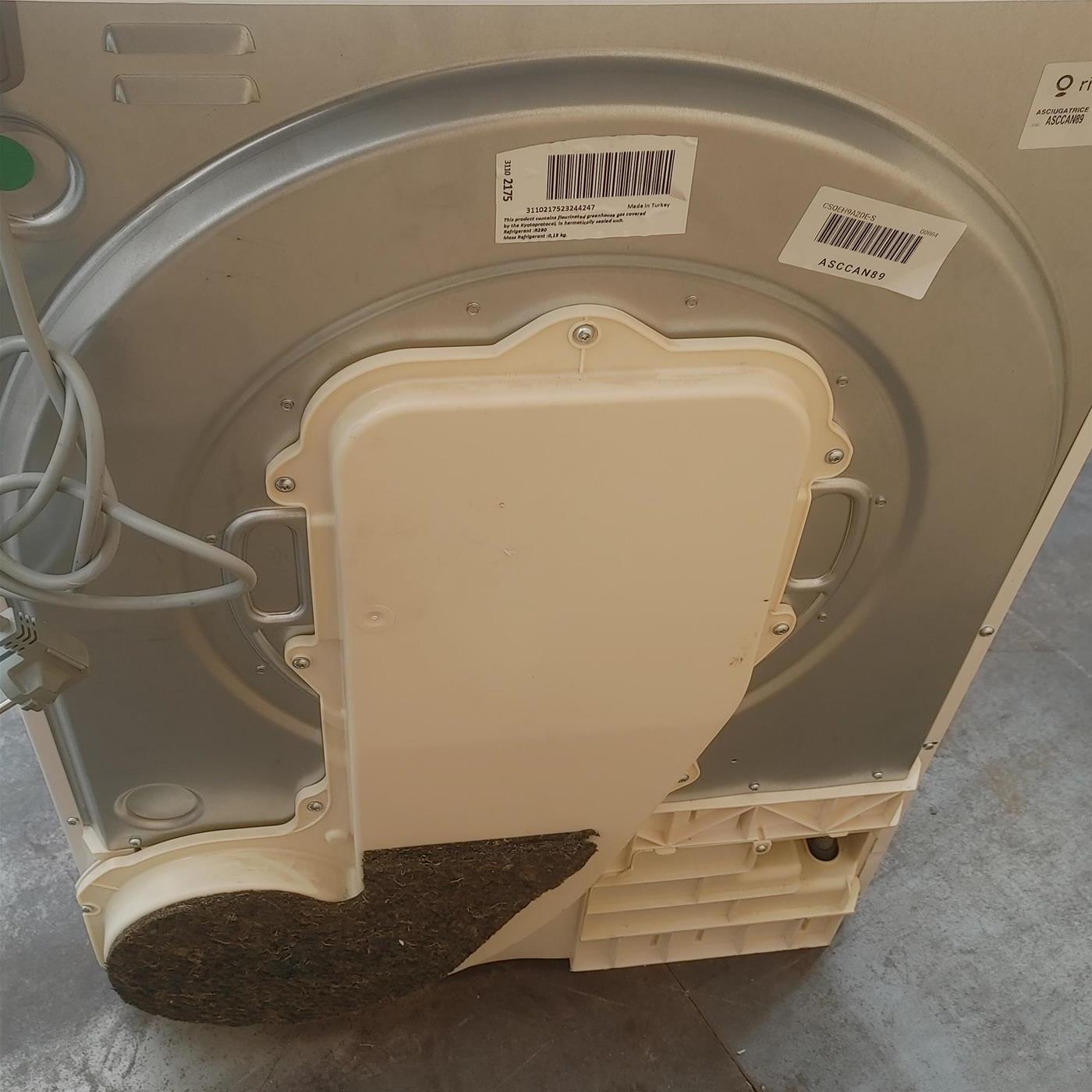 Asciugatrice Candy Smart Pro CSOEH9A2DE-S Libera installazione Caricamento frontale 9 kg A++