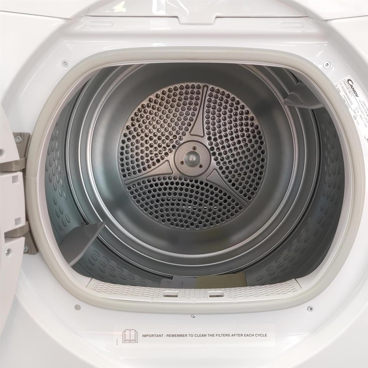 Candy Smart CSEC8LF-80 asciugatrice Libera installazione Carica frontale 8 kg B Bianco