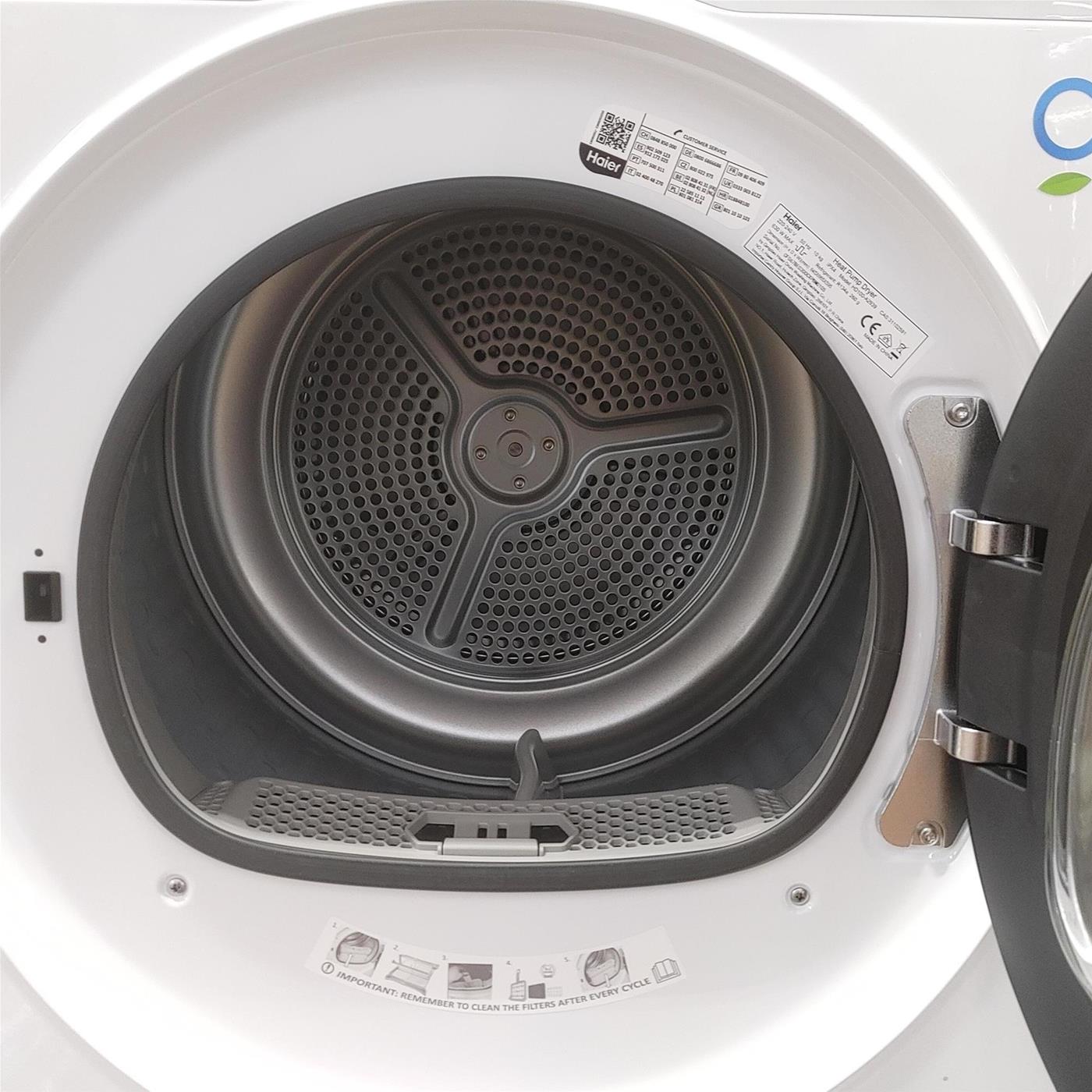 Asciugatrice Haier I-Pro Series 3 HD100-A2939 Libera installazione 10 kg A++ Bianco