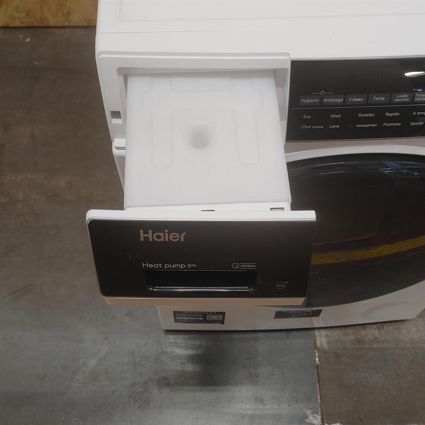 Asciugatrice Haier I-Pro Serie 5 HD90-B959E-IT Inverter Wi-Fi 9 Kg