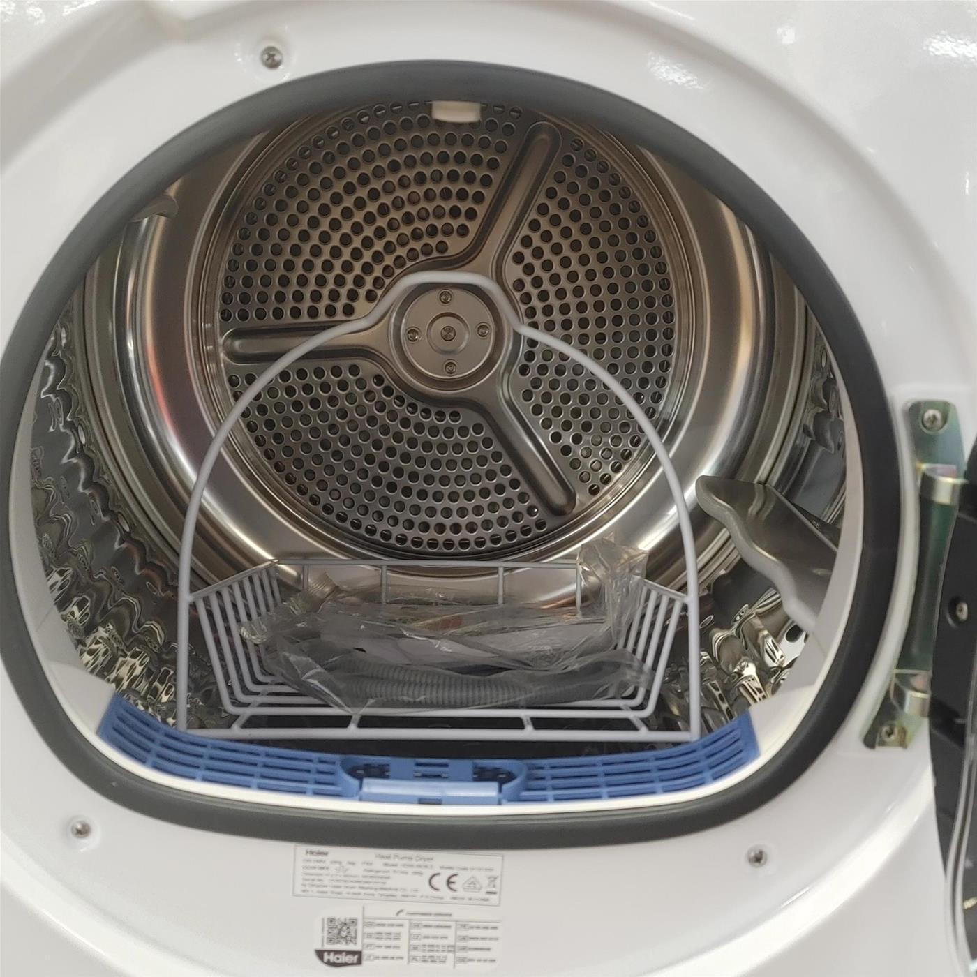 Asciugatrice Haier HD90-A636 Libera installazione Caricamento frontale 9 kg A++ Bianco