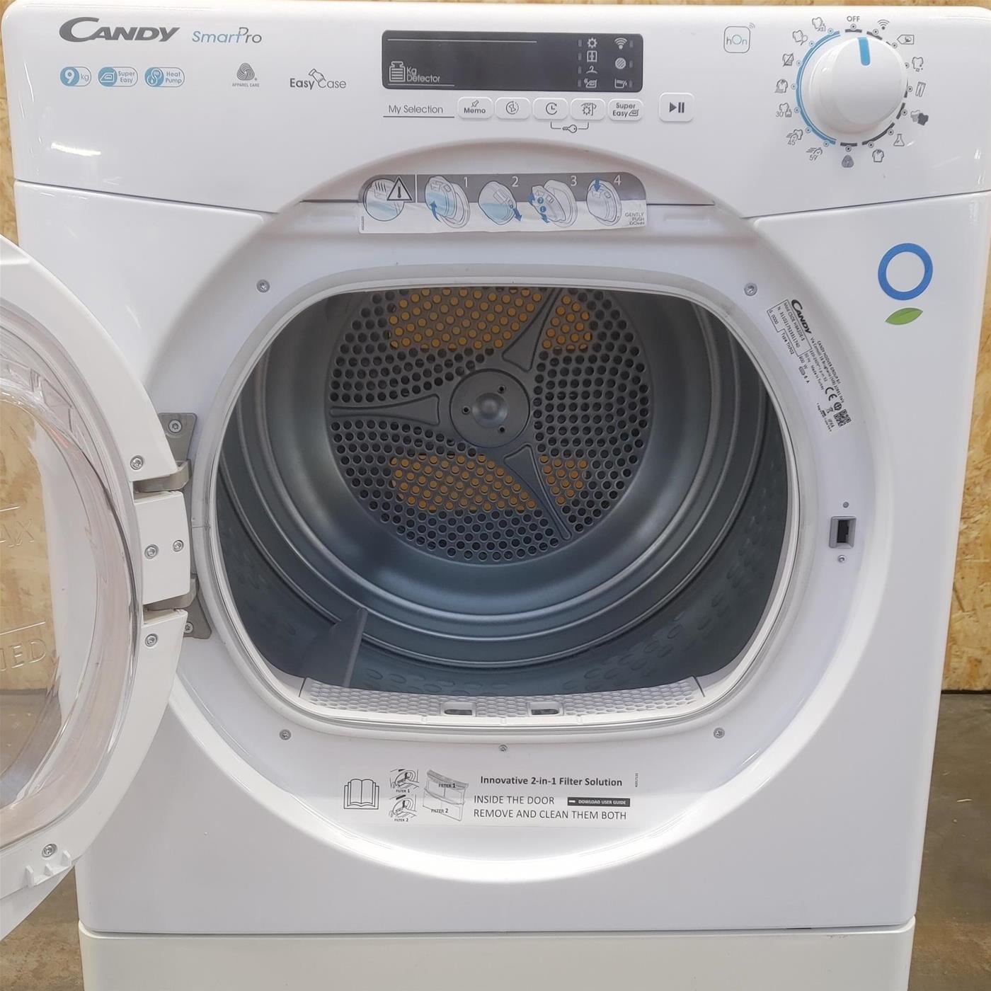 Candy Smart Pro CSOE H9A2DE-S Asciugatrice Libera installazione Carica frontale 9 kg A++ Bianco