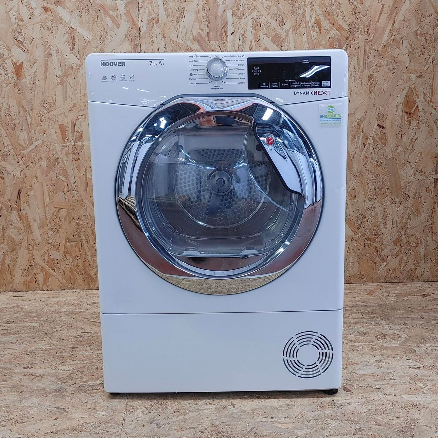 Hoover Slim Next DXW4 H7A1TCEX-S asciugatrice Libera installazione Caricamento frontale 7 kg A+ Bianco