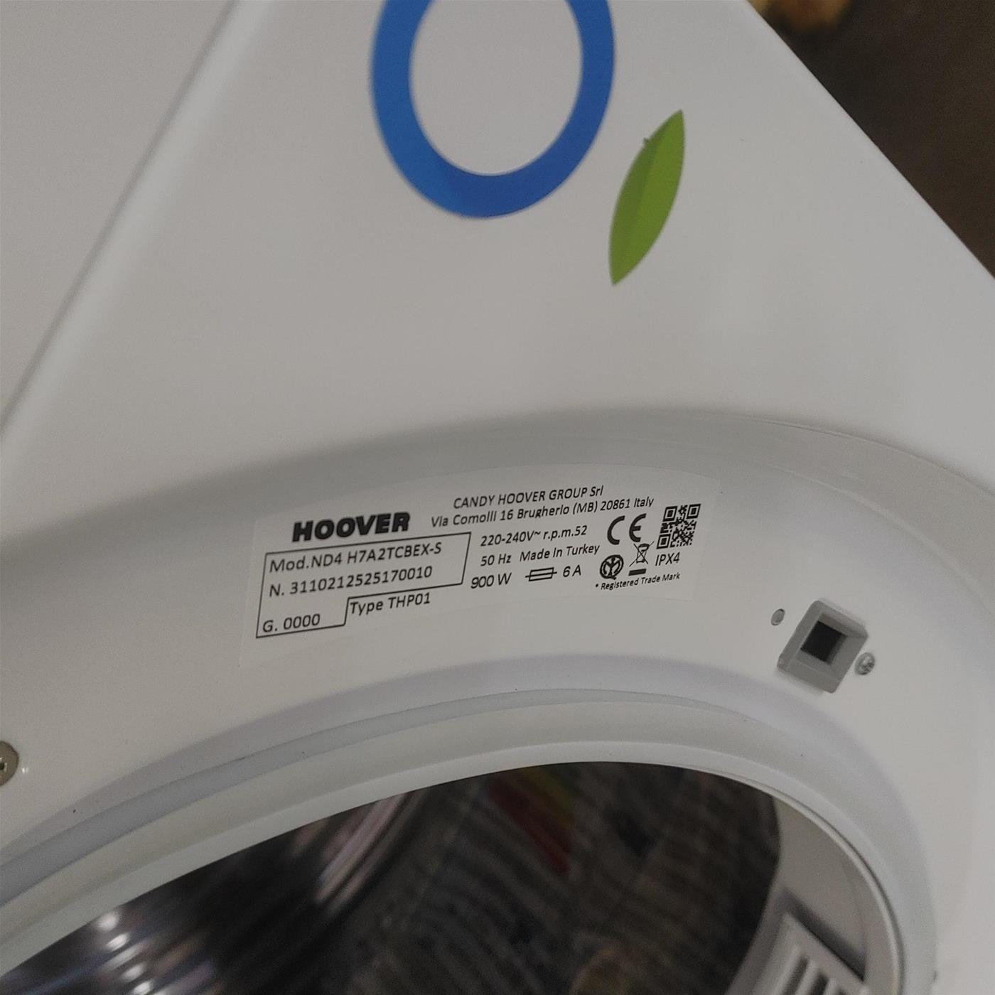 Asciugatrice Hoover H-DRY 500 ND4 H7A2TCBEX-S 7 Kg