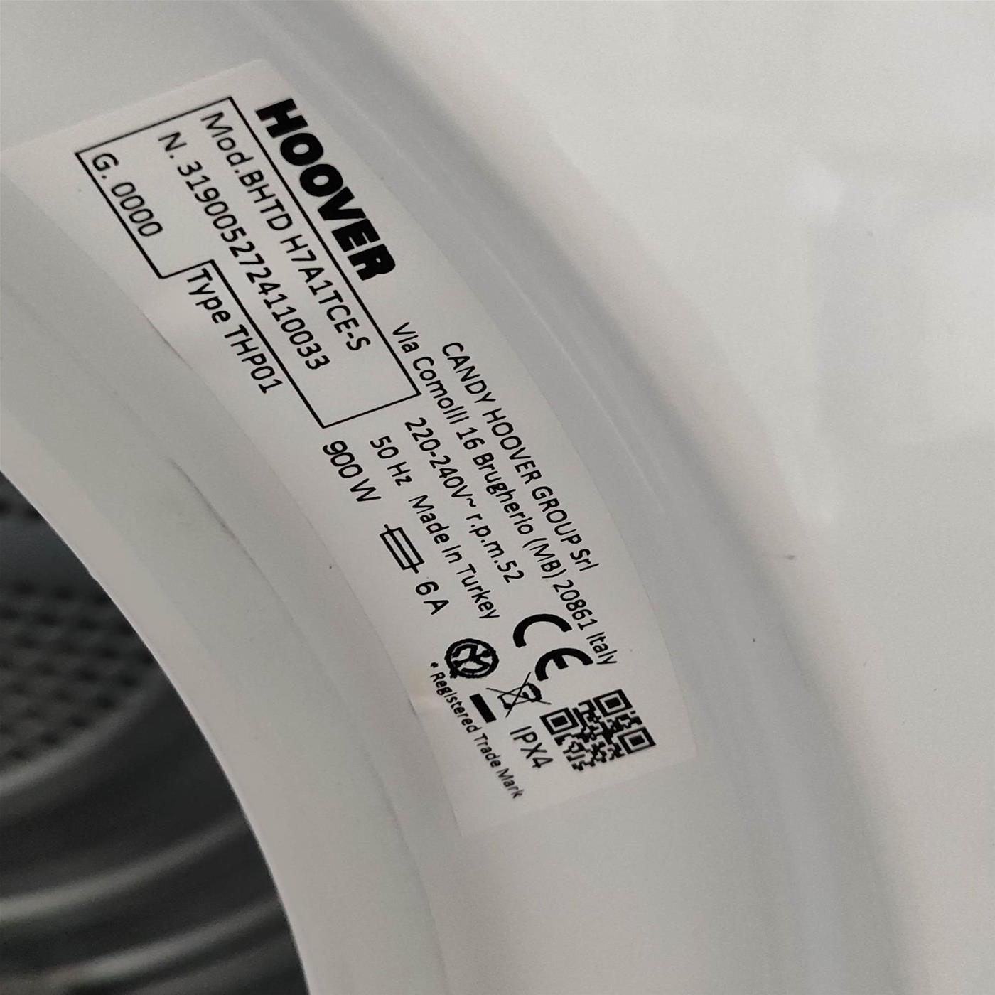 Asciugatrice Hoover H-DRY 300 BHTD H7A1TCE-S Da incasso 7 Kg
