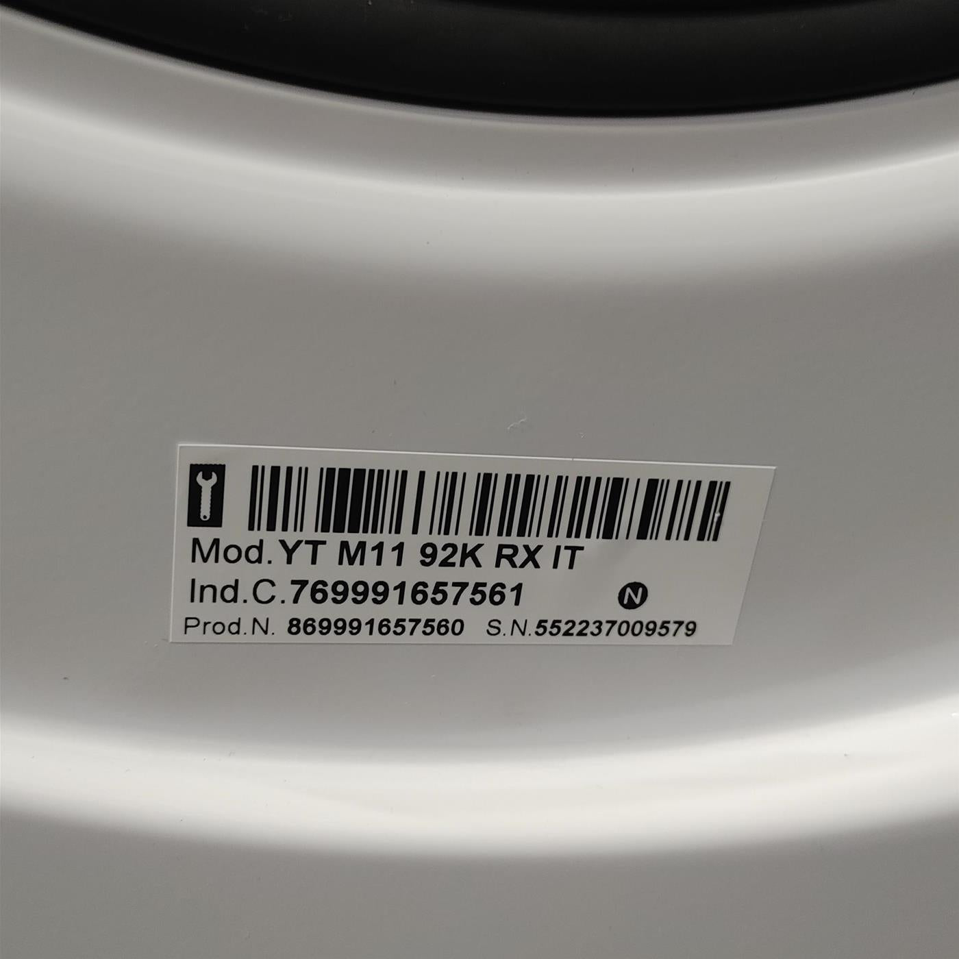 Asciugatrice Indesit YTM1192KR Libera installazione Caricamento frontale 9 kg A++