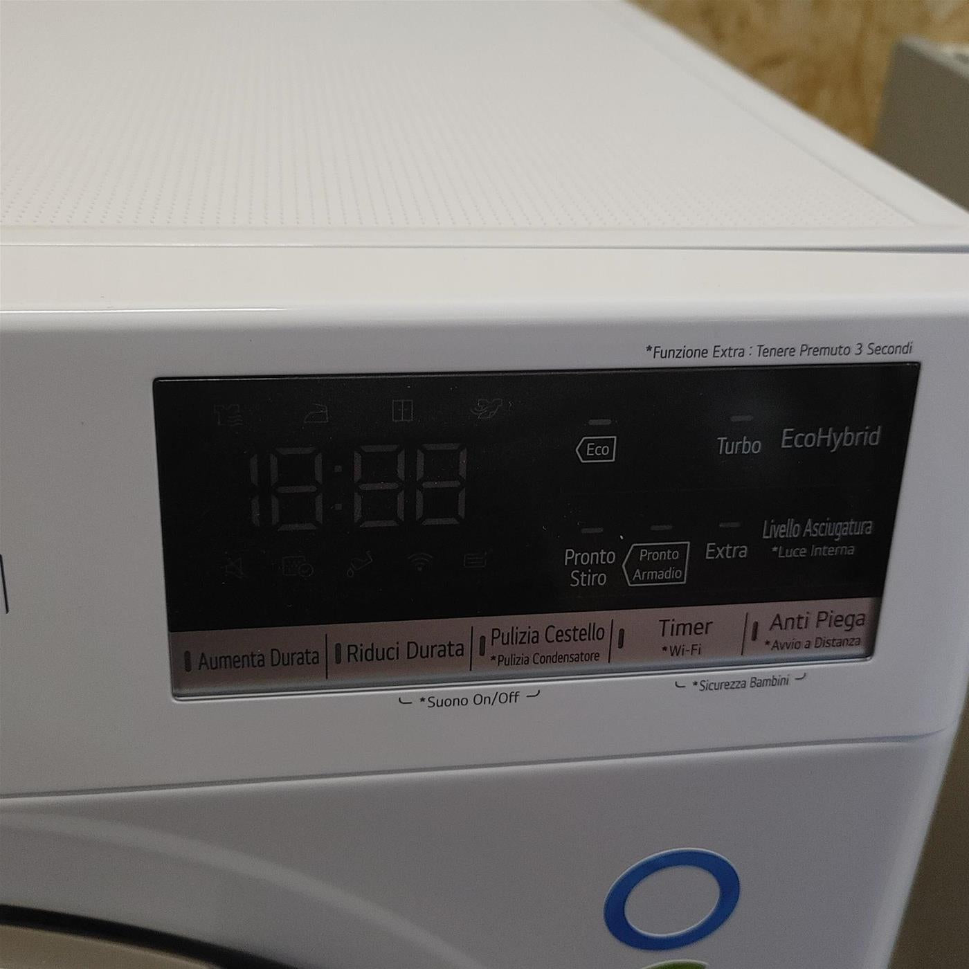 LG RH90V9AVHN asciugatrice Libera installazione Caricamento frontale 9 kg A+++ Bianco