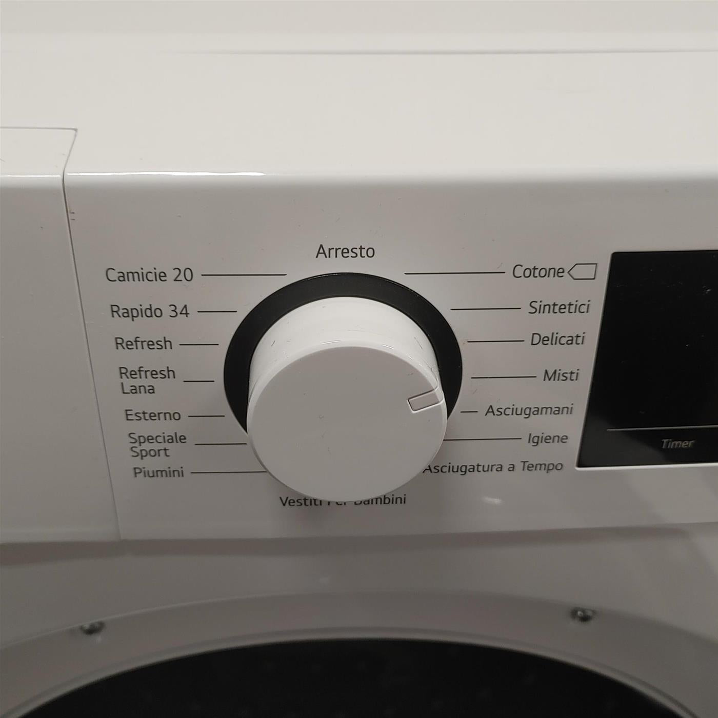 Asciugatrice LG RH80M3AV6R Libera installazione Caricamento frontale 8 kg A++ Bianco