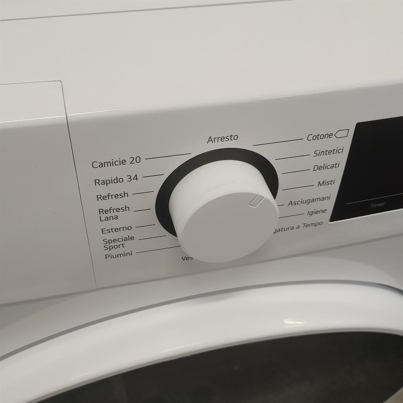 Asciugatrice LG RH80M2AV6R Libera installazione Caricamento frontale 8 kg A++ Bianco