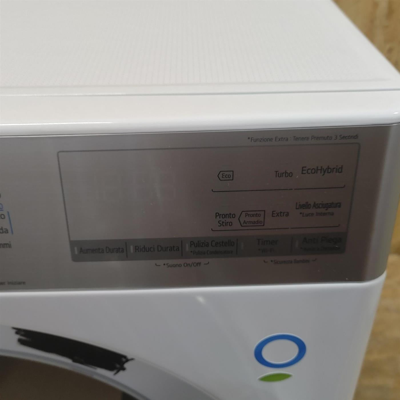 Asciugatrice LG RH90V9AV2QR Libera installazione Caricamento frontale 9 kg A+++ Bianco