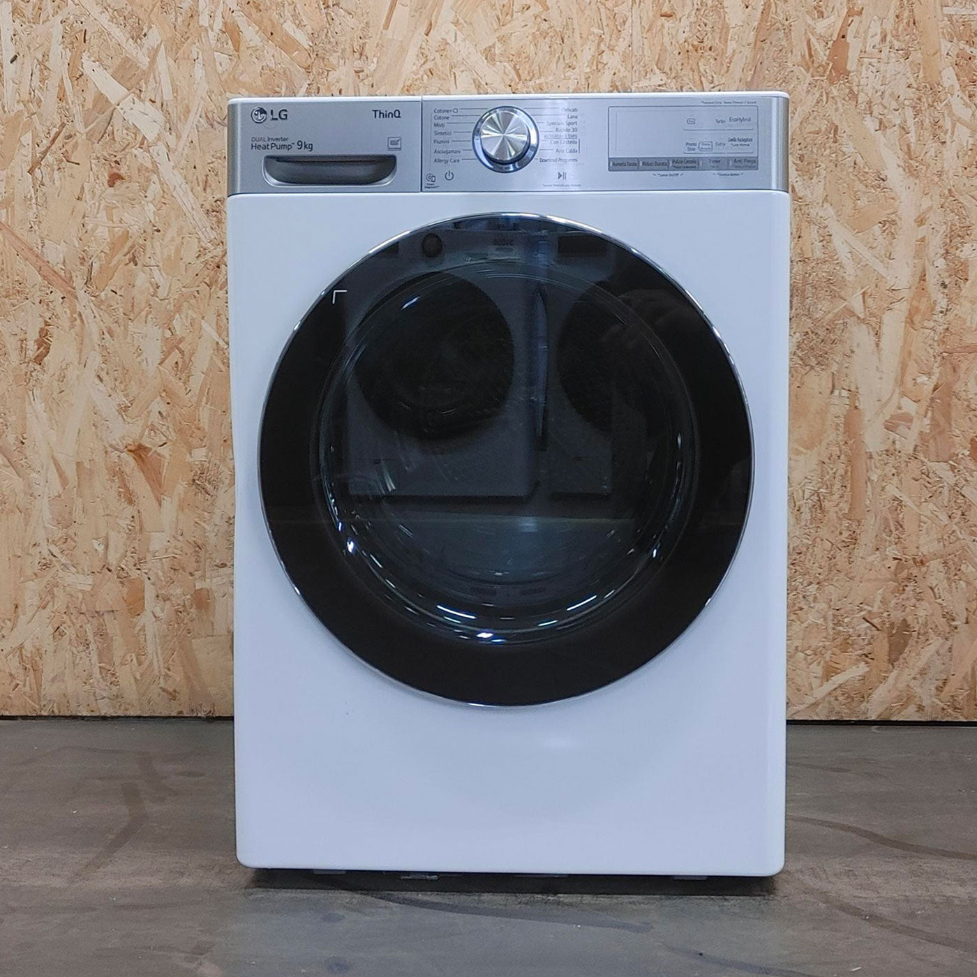 Asciugatrice LG RH90V5AV5N Libera installazione Caricamento frontale 9 kg A++ Bianco