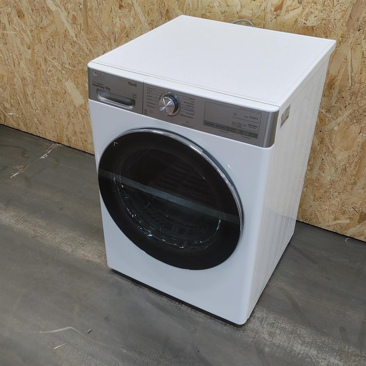 Asciugatrice LG RH90V5AV5N Libera installazione Caricamento frontale 9 kg A++ Bianco